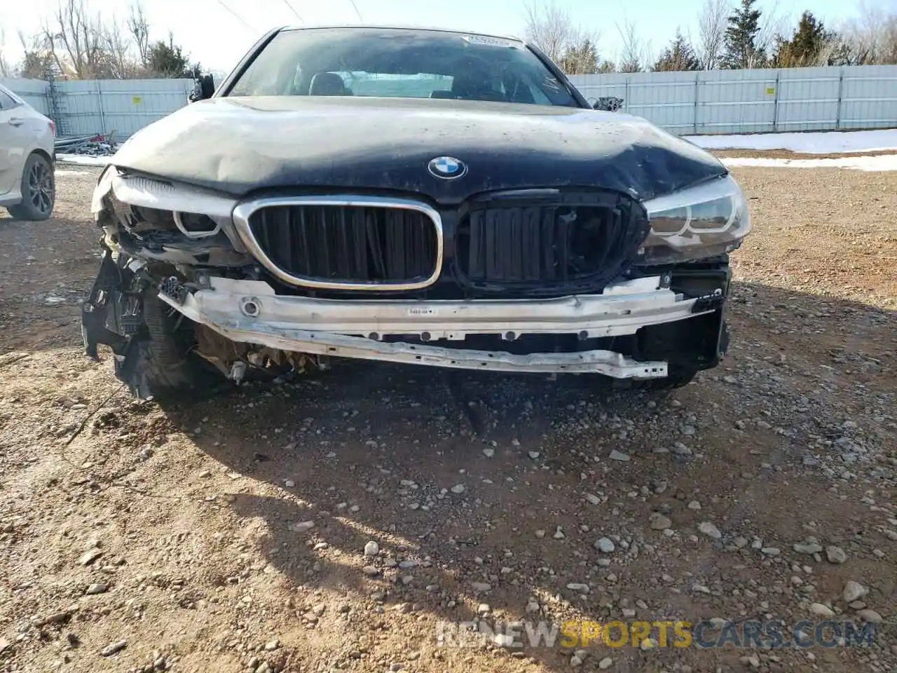 9 Фотография поврежденного автомобиля WBAJA5C57KG901136 BMW 5 SERIES 2019