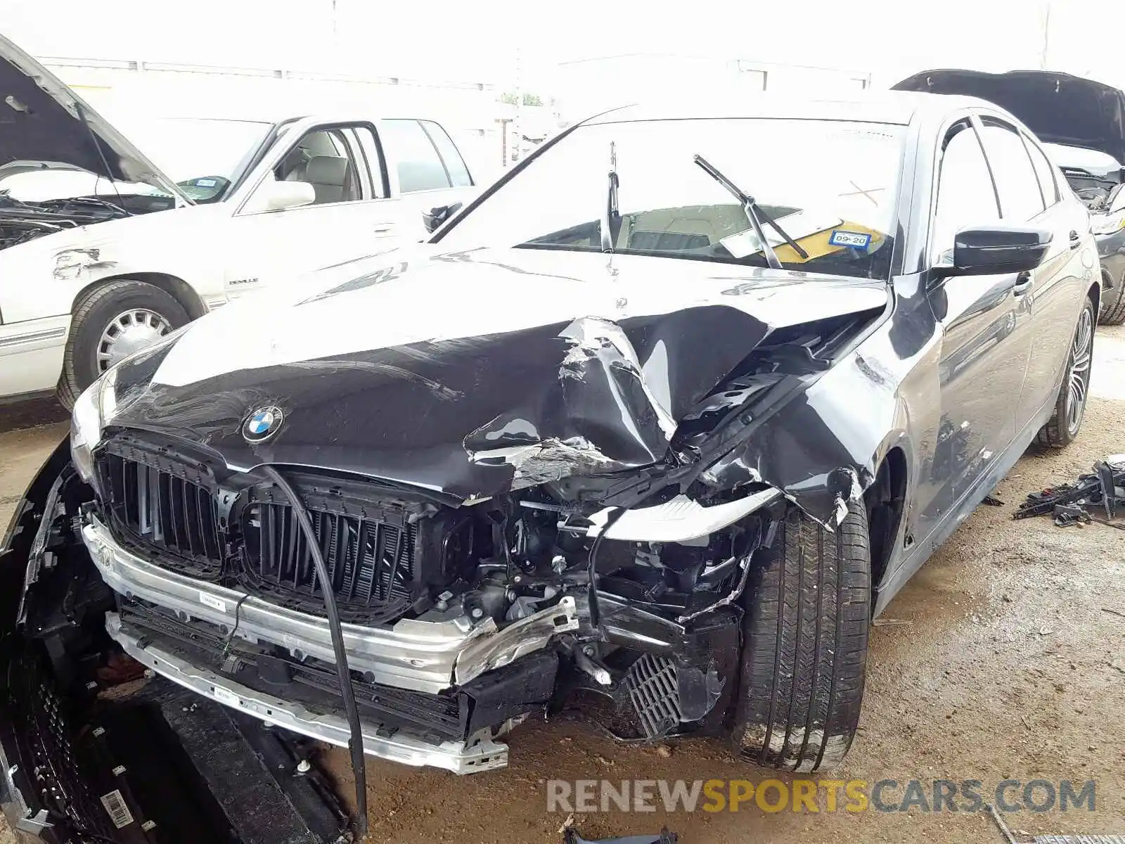 2 Photograph of a damaged car WBAJA5C57KWW02574 BMW 5 SERIES 2019