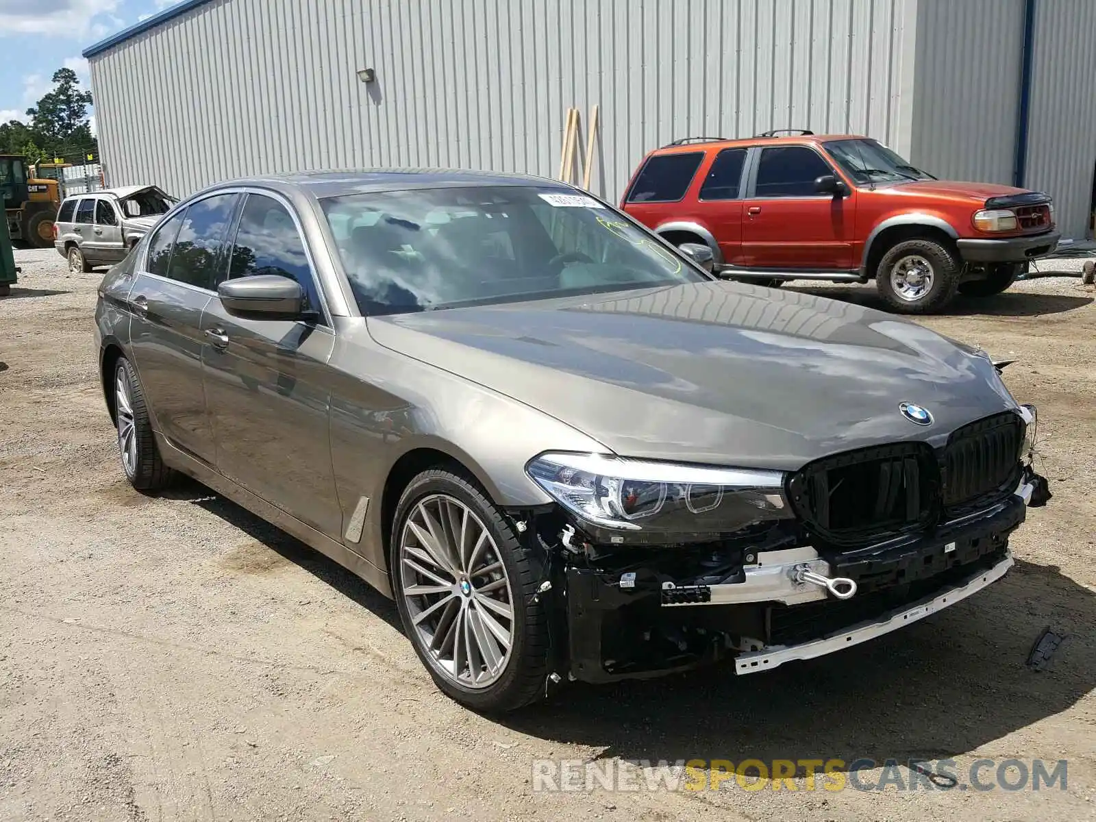 1 Photograph of a damaged car WBAJA5C57KWW08732 BMW 5 SERIES 2019