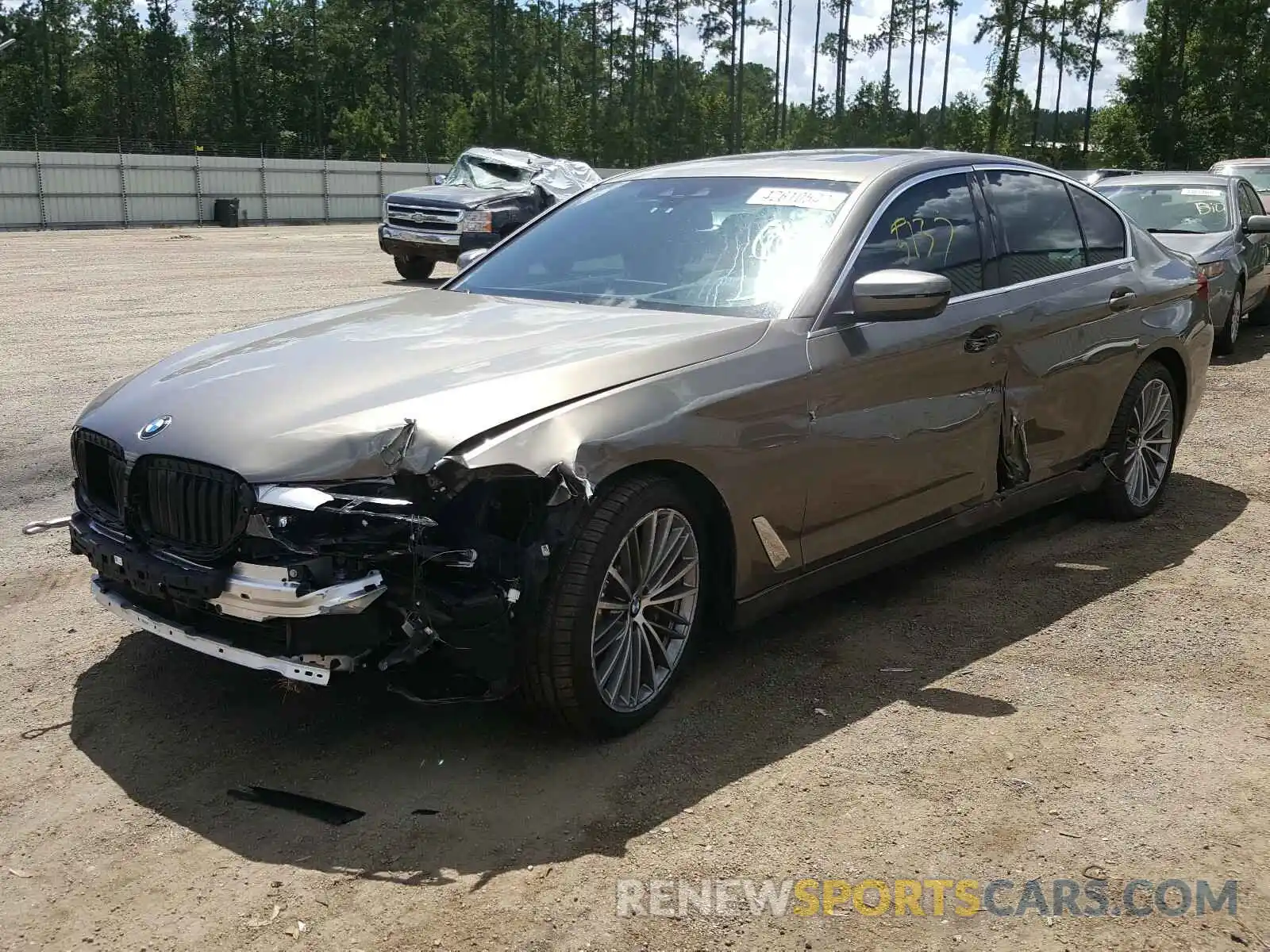 2 Photograph of a damaged car WBAJA5C57KWW08732 BMW 5 SERIES 2019