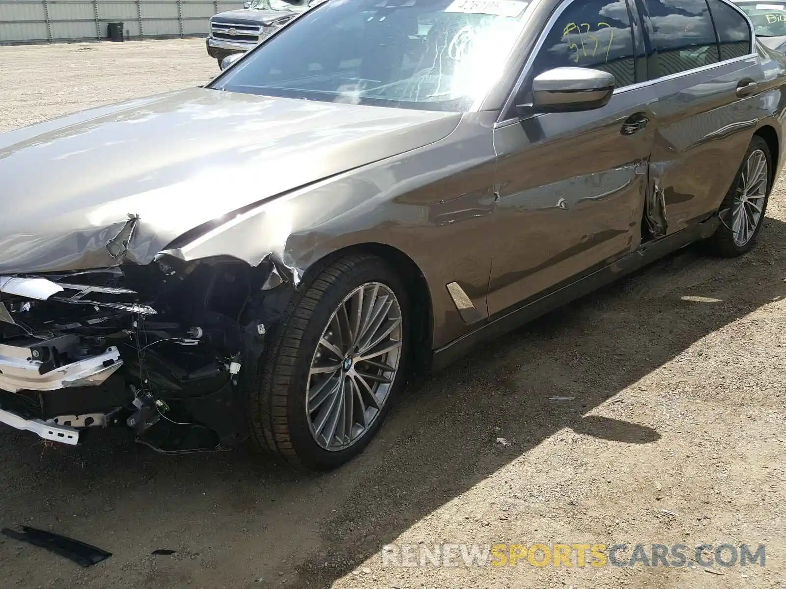 9 Photograph of a damaged car WBAJA5C57KWW08732 BMW 5 SERIES 2019