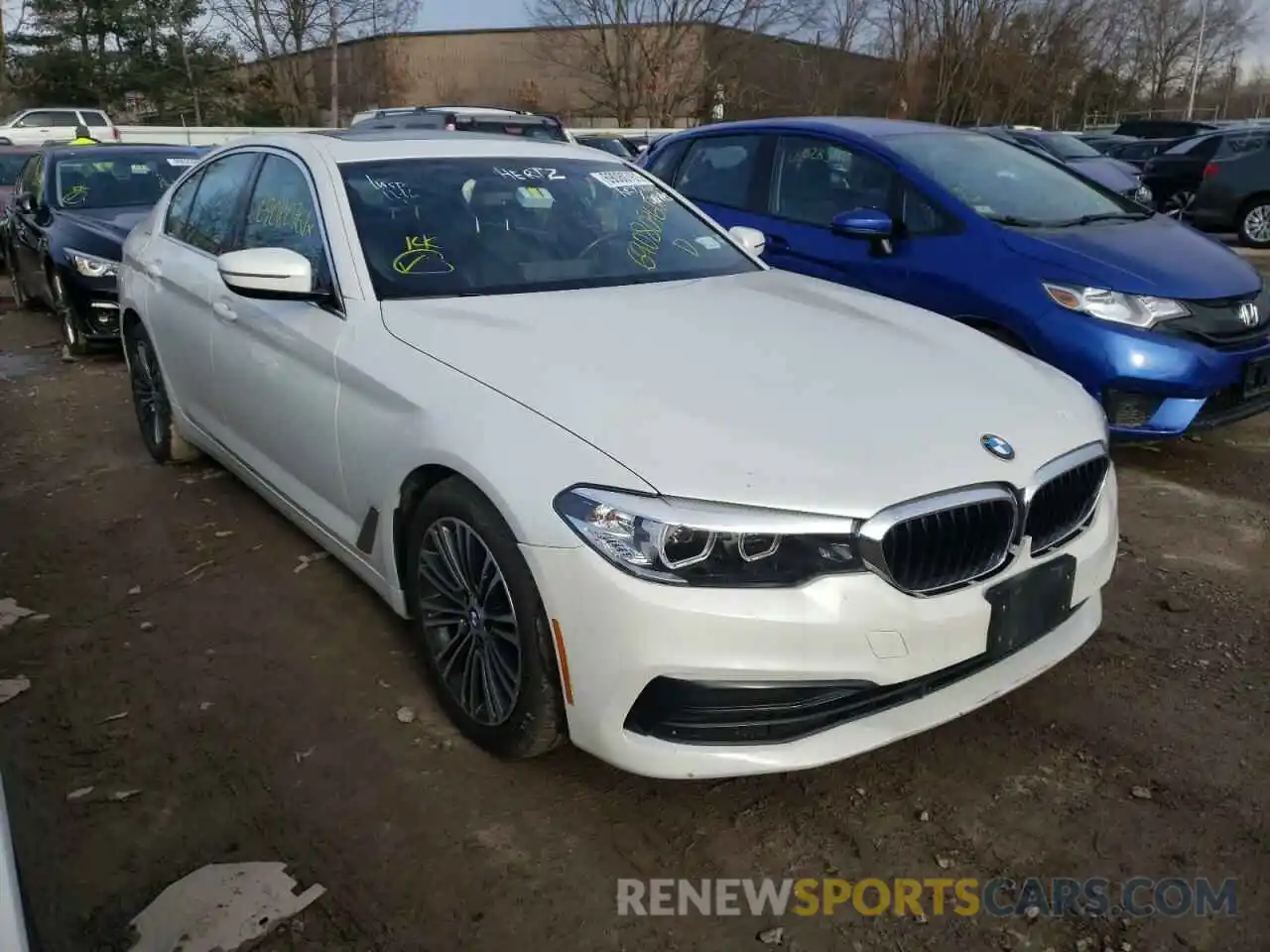 1 Photograph of a damaged car WBAJA5C58KBX46738 BMW 5 SERIES 2019