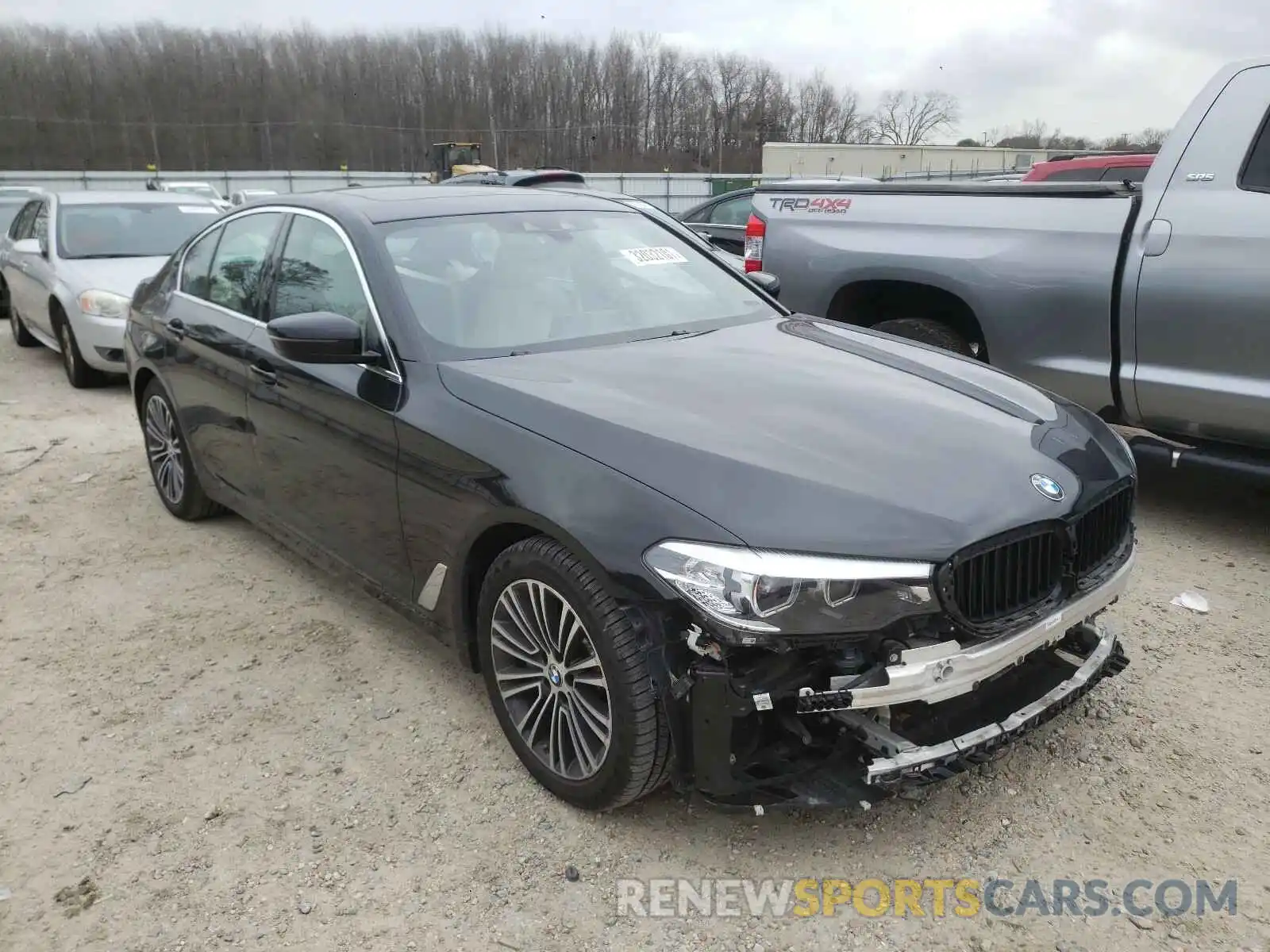 1 Photograph of a damaged car WBAJA5C58KBX86589 BMW 5 SERIES 2019