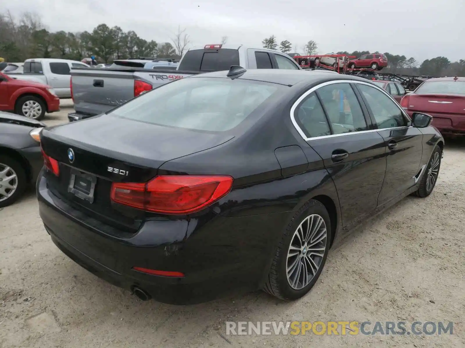 4 Photograph of a damaged car WBAJA5C58KBX86589 BMW 5 SERIES 2019