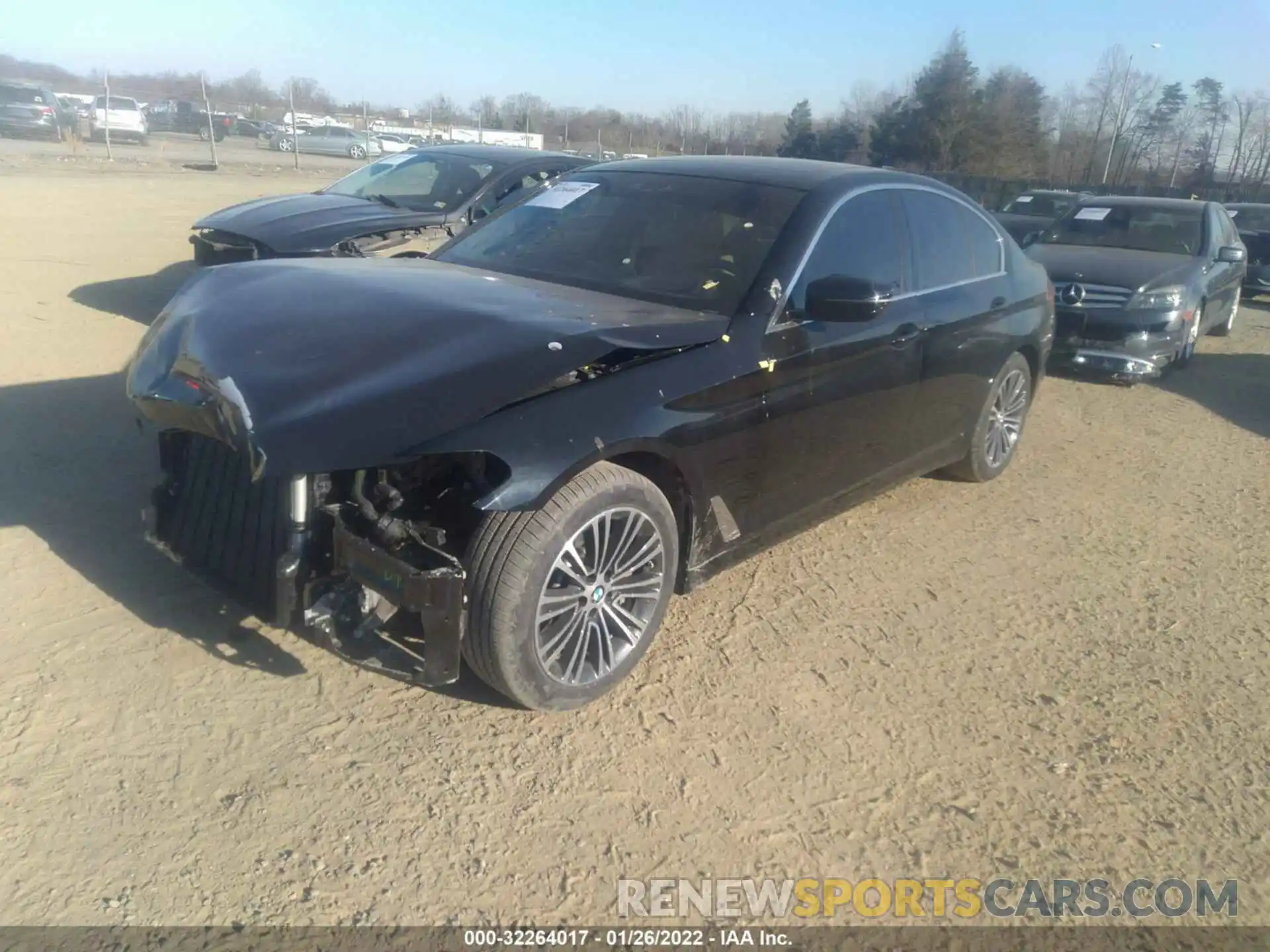 2 Photograph of a damaged car WBAJA5C58KBX86625 BMW 5 SERIES 2019