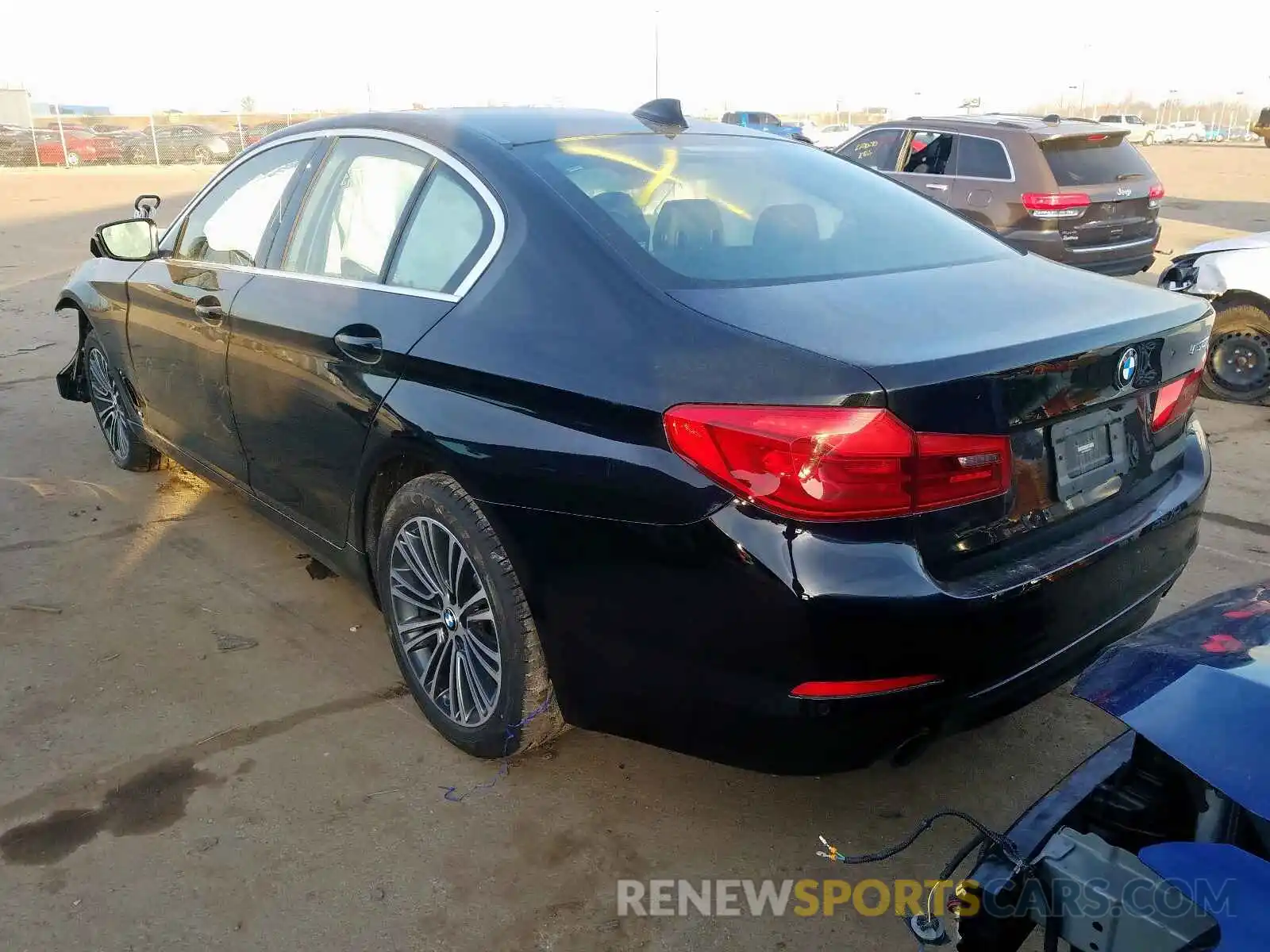 3 Photograph of a damaged car WBAJA5C58KBX86642 BMW 5 SERIES 2019