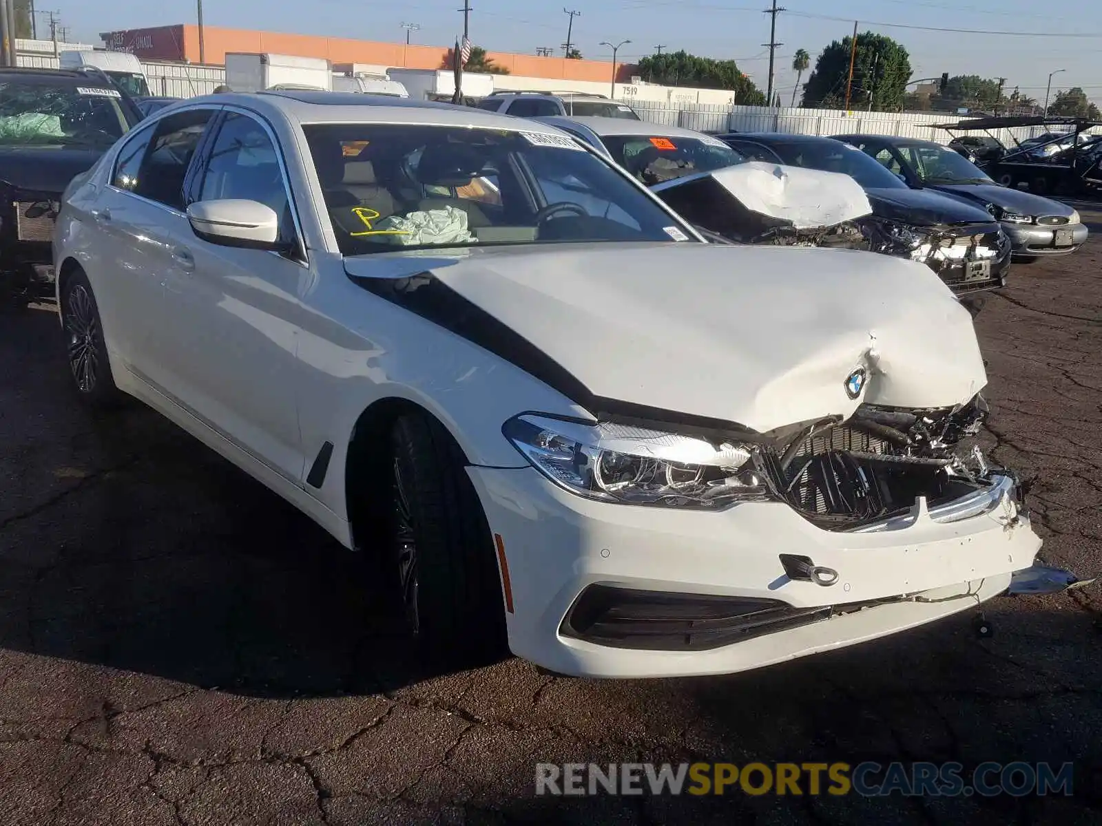 1 Photograph of a damaged car WBAJA5C58KBX87550 BMW 5 SERIES 2019