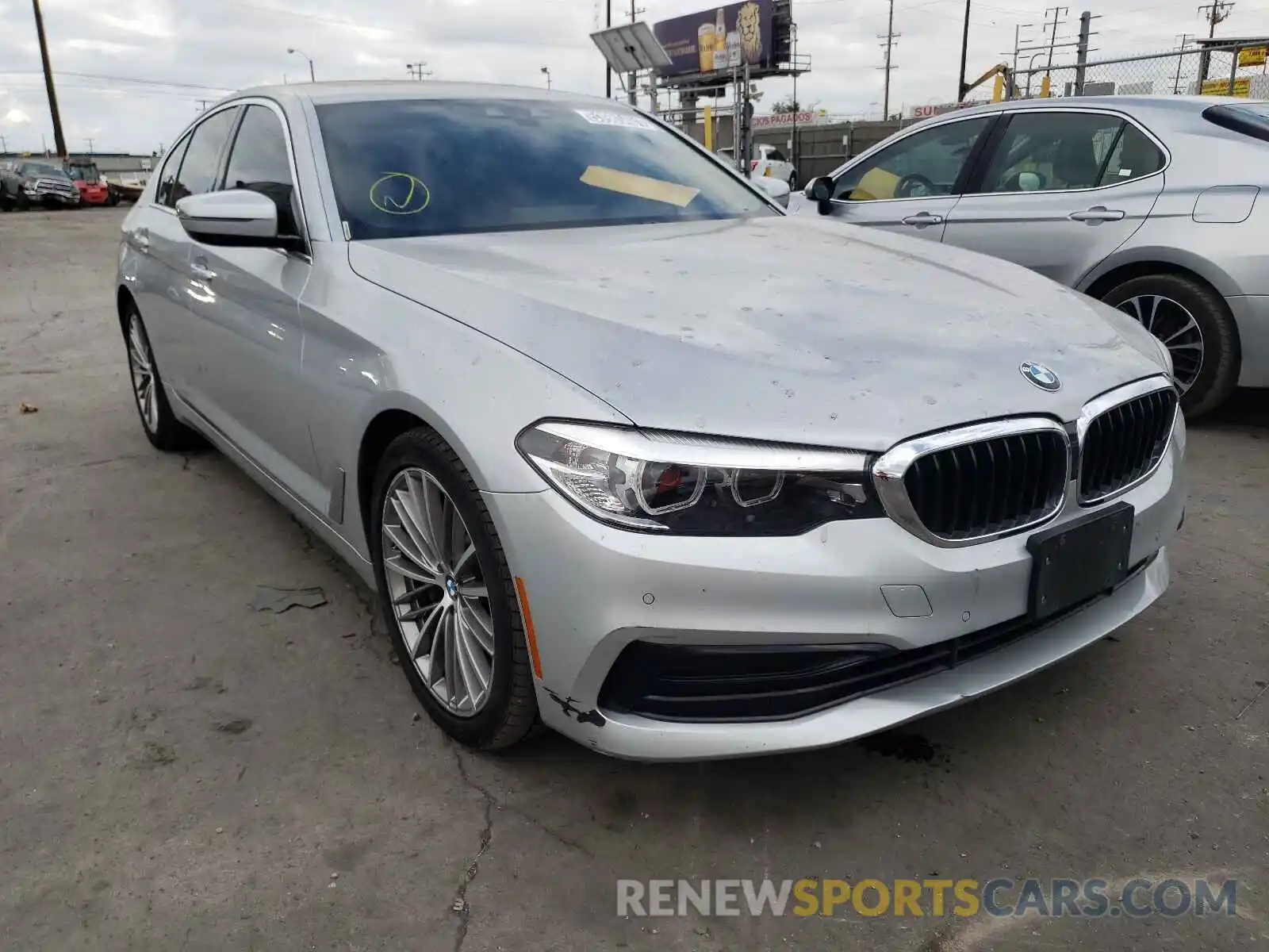 1 Photograph of a damaged car WBAJA5C58KBX87922 BMW 5 SERIES 2019