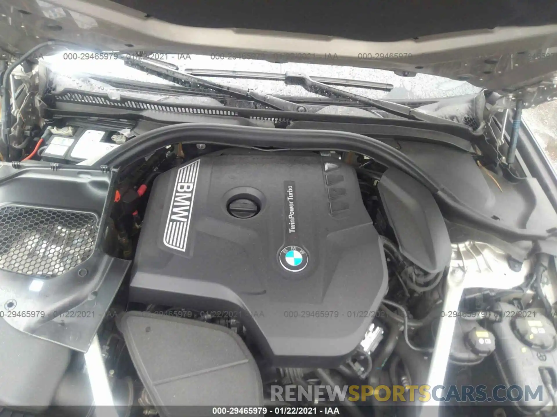 10 Фотография поврежденного автомобиля WBAJA5C58KBX88066 BMW 5 SERIES 2019