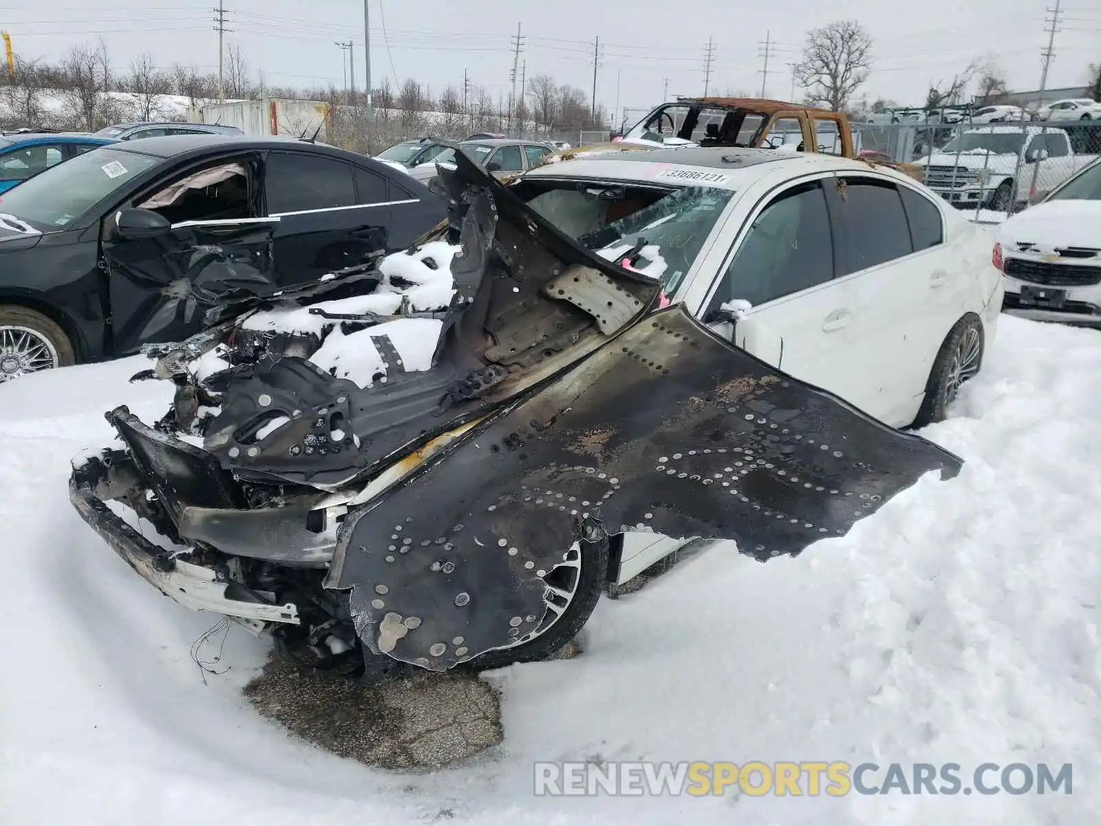 2 Photograph of a damaged car WBAJA5C58KBX88150 BMW 5 SERIES 2019