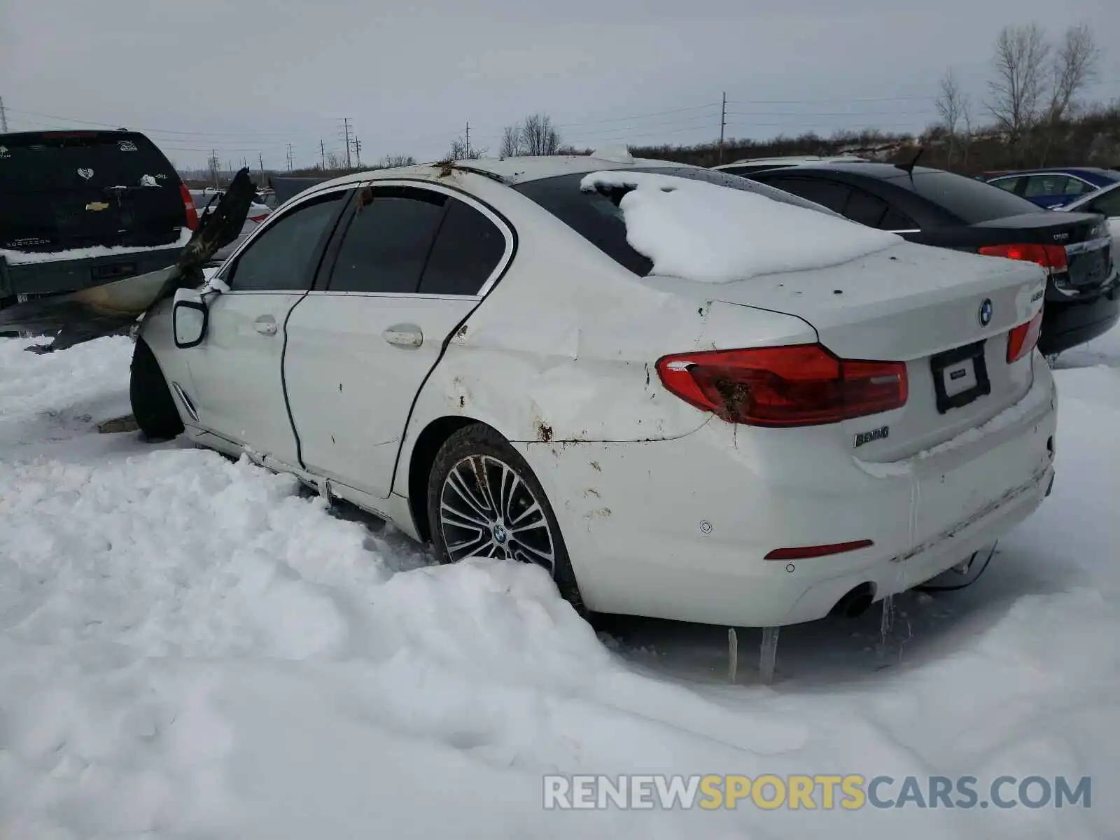 3 Photograph of a damaged car WBAJA5C58KBX88150 BMW 5 SERIES 2019