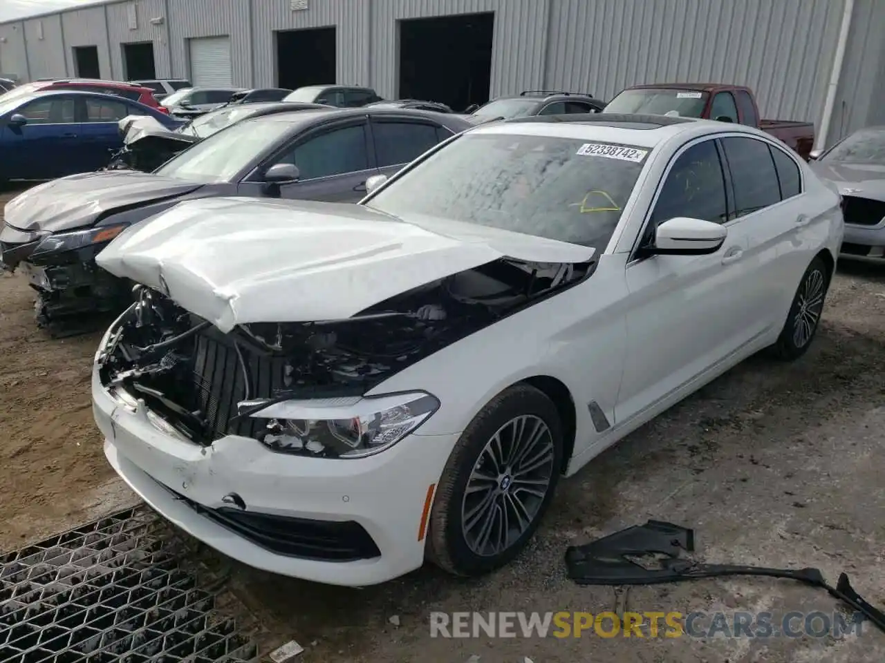 2 Photograph of a damaged car WBAJA5C58KWW09257 BMW 5 SERIES 2019