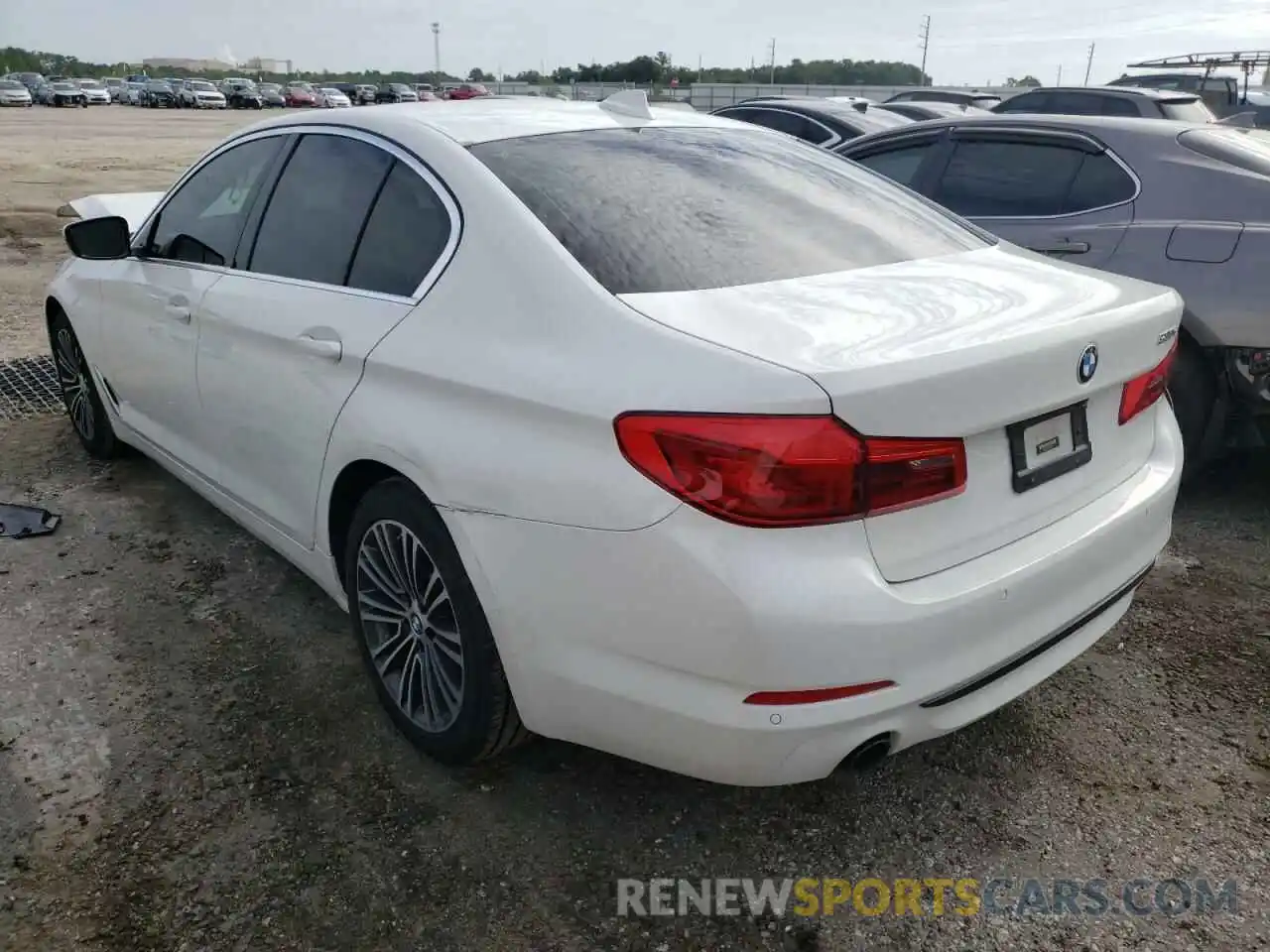 3 Photograph of a damaged car WBAJA5C58KWW09257 BMW 5 SERIES 2019