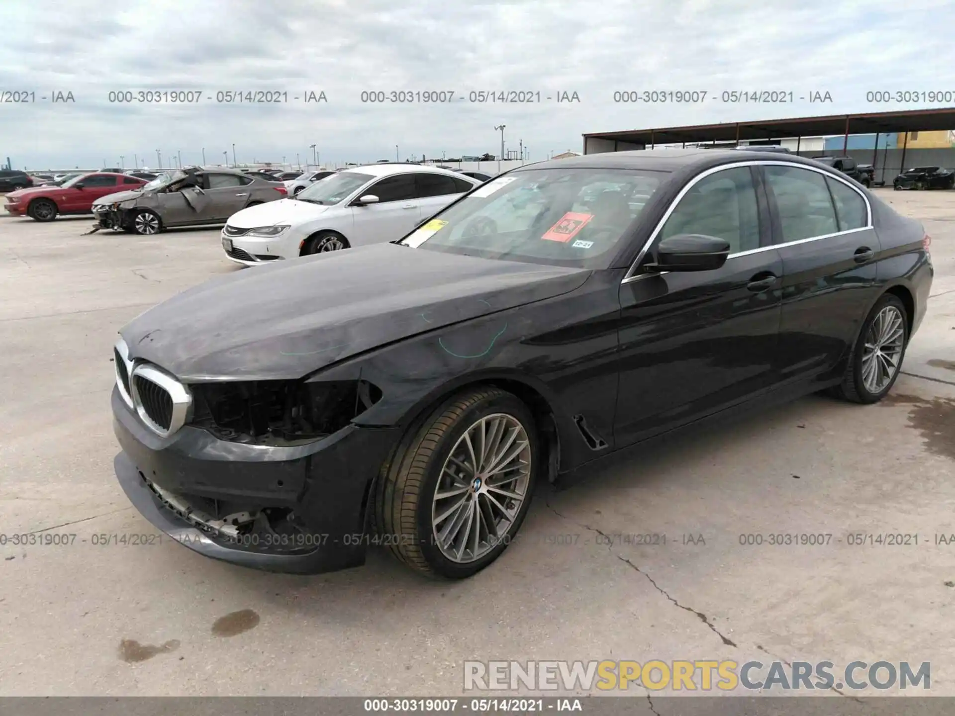 2 Photograph of a damaged car WBAJA5C58KWW14801 BMW 5 SERIES 2019