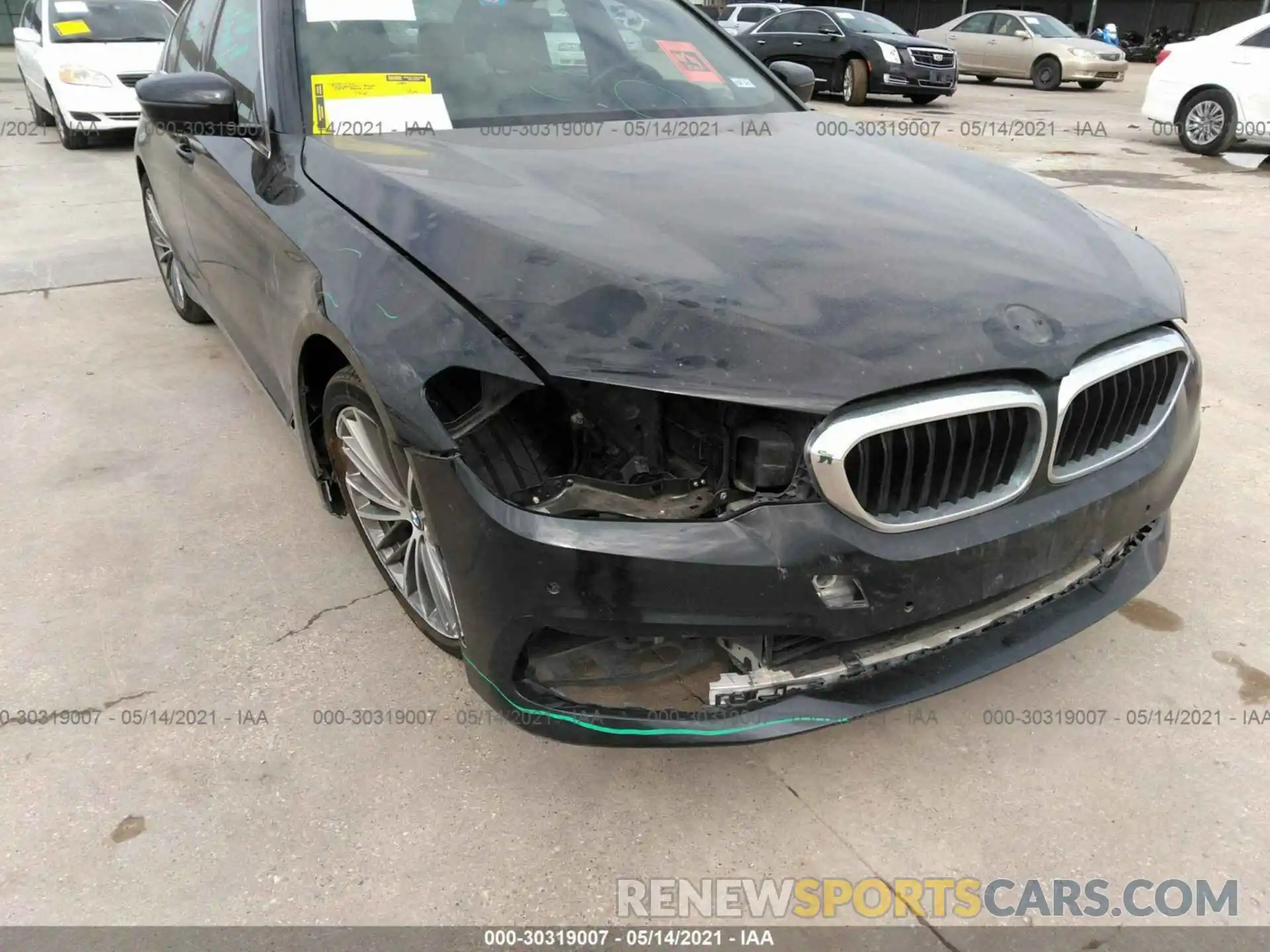 6 Photograph of a damaged car WBAJA5C58KWW14801 BMW 5 SERIES 2019