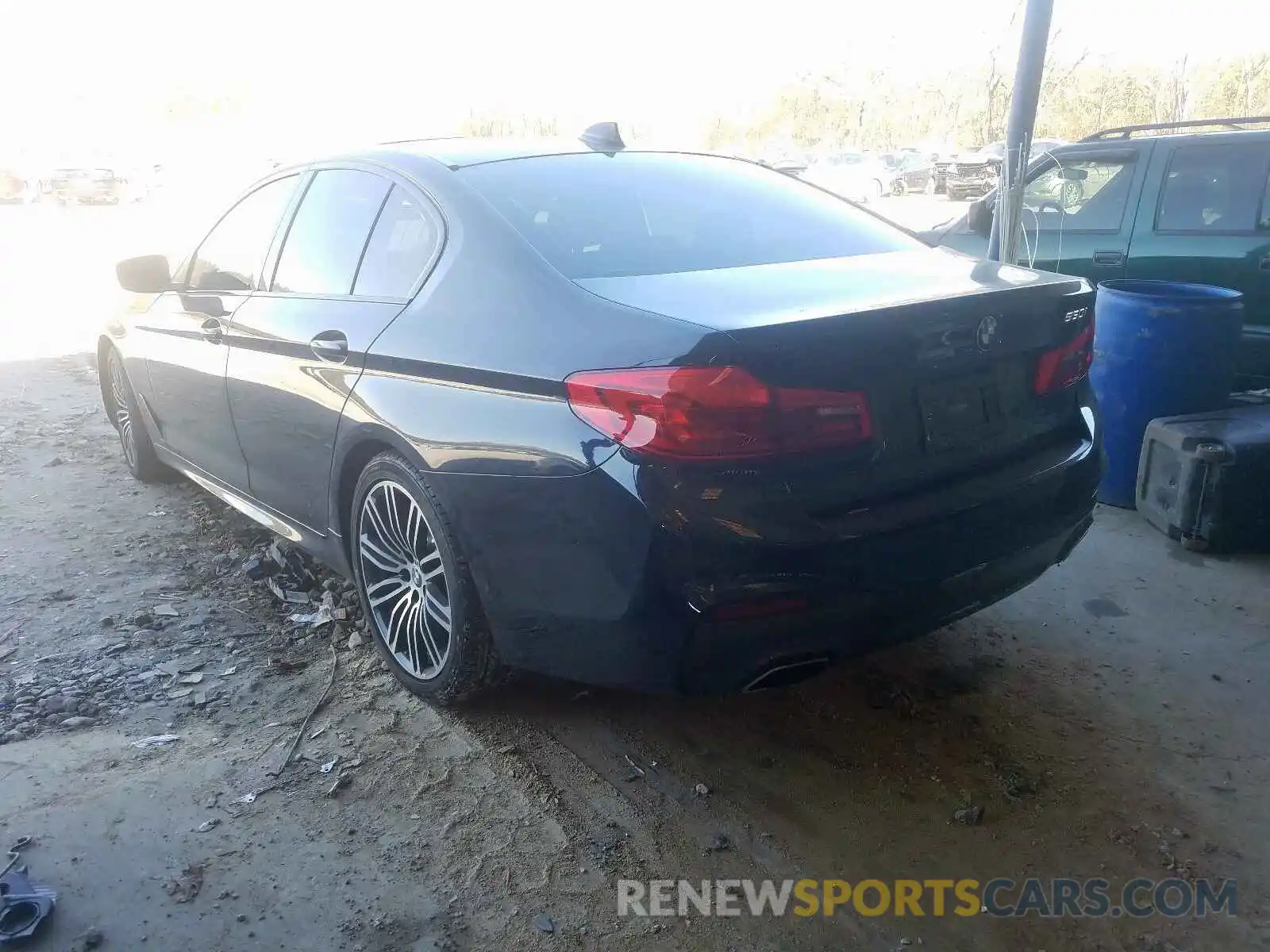 3 Photograph of a damaged car WBAJA5C58KWW25359 BMW 5 SERIES 2019