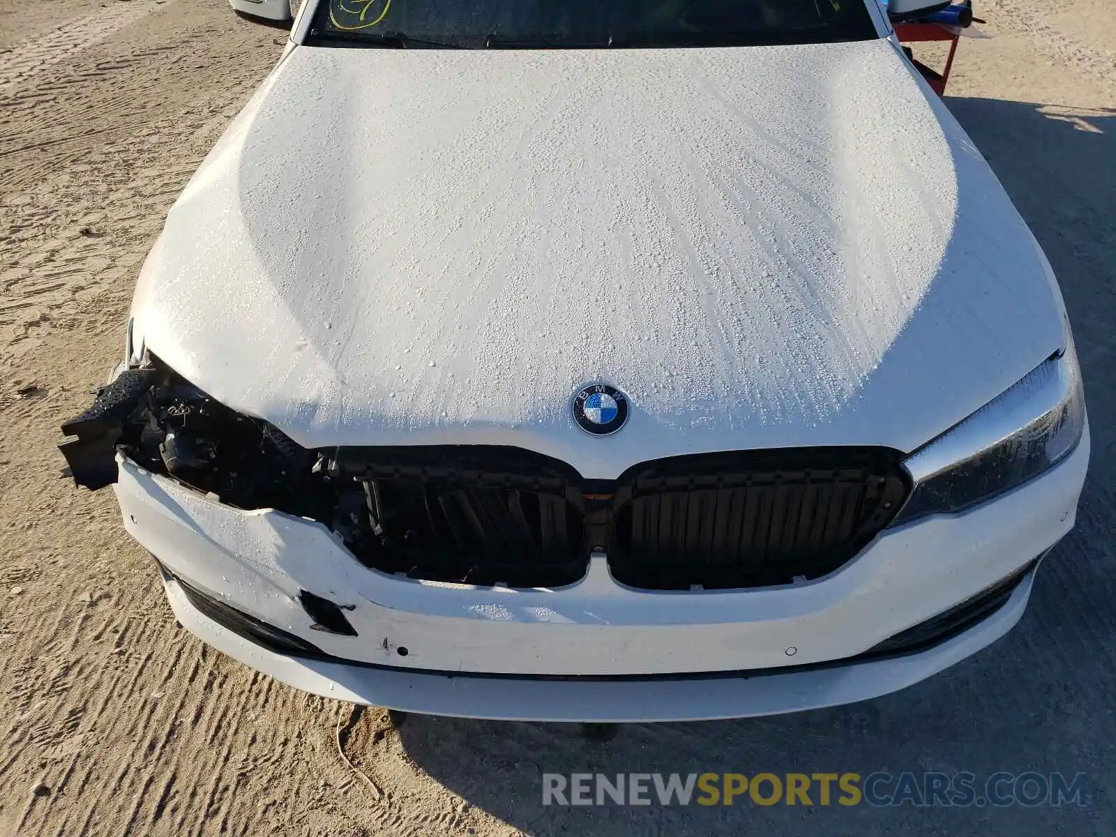 7 Photograph of a damaged car WBAJA5C58KWW42243 BMW 5 SERIES 2019