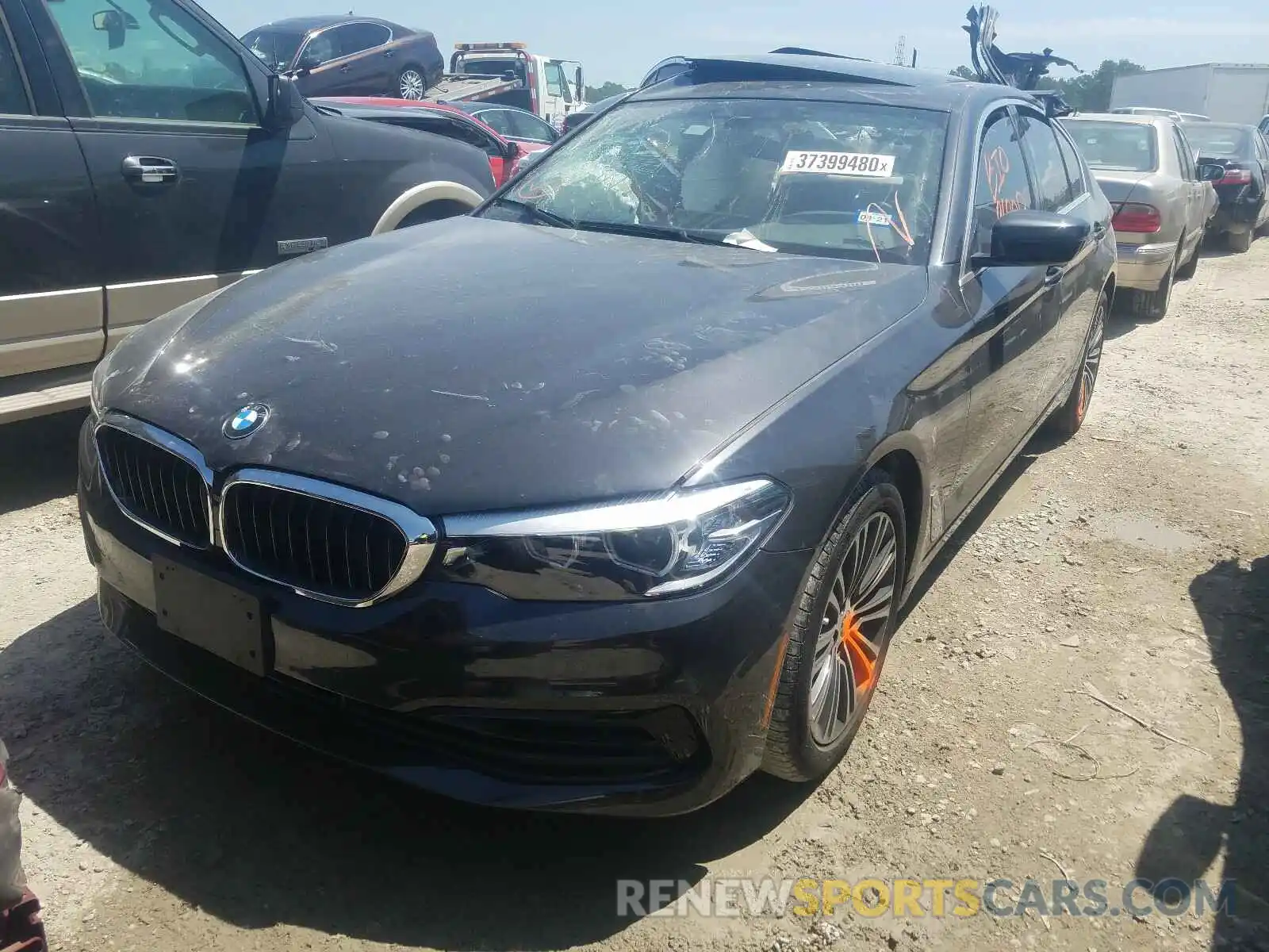 2 Photograph of a damaged car WBAJA5C59KBX86181 BMW 5 SERIES 2019