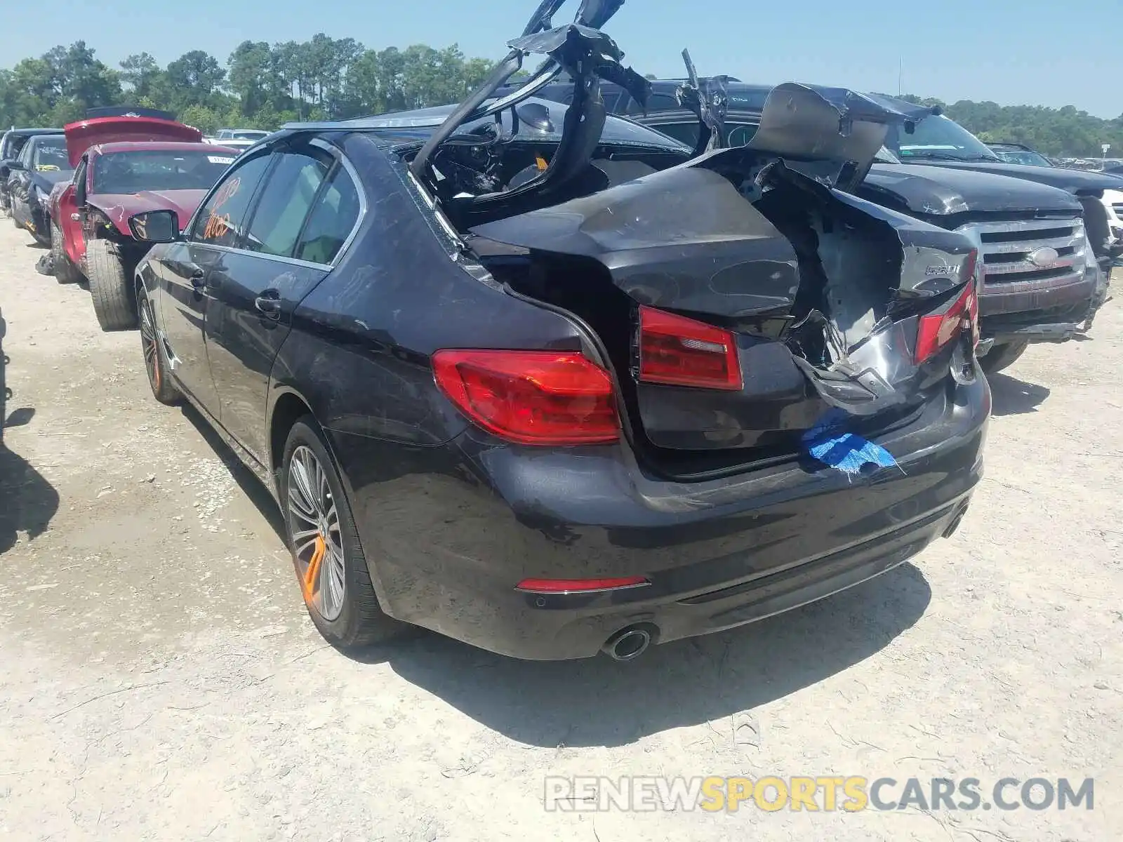 3 Photograph of a damaged car WBAJA5C59KBX86181 BMW 5 SERIES 2019