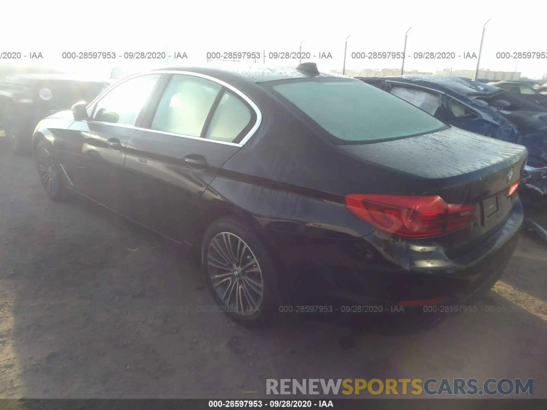 3 Photograph of a damaged car WBAJA5C59KBX86455 BMW 5 SERIES 2019