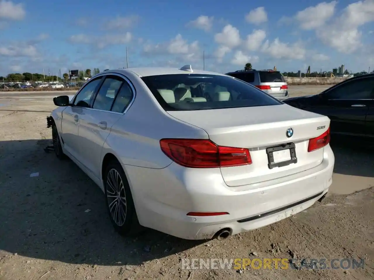 3 Photograph of a damaged car WBAJA5C59KBX86598 BMW 5 SERIES 2019