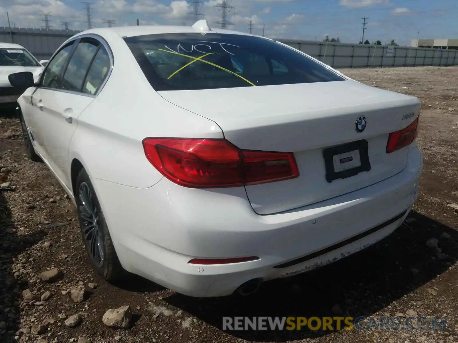 3 Photograph of a damaged car WBAJA5C59KBX87282 BMW 5 SERIES 2019