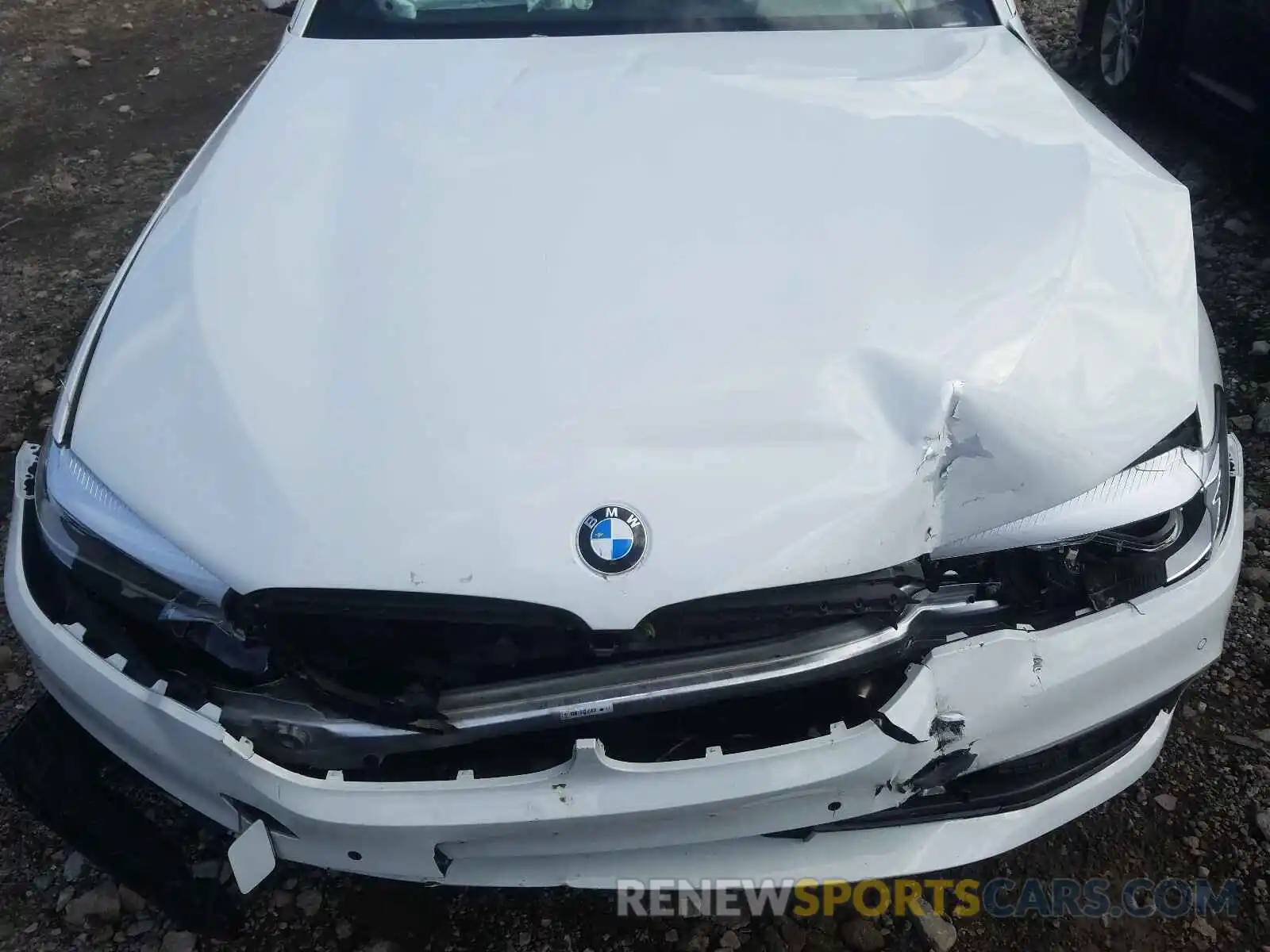 7 Photograph of a damaged car WBAJA5C59KBX87282 BMW 5 SERIES 2019