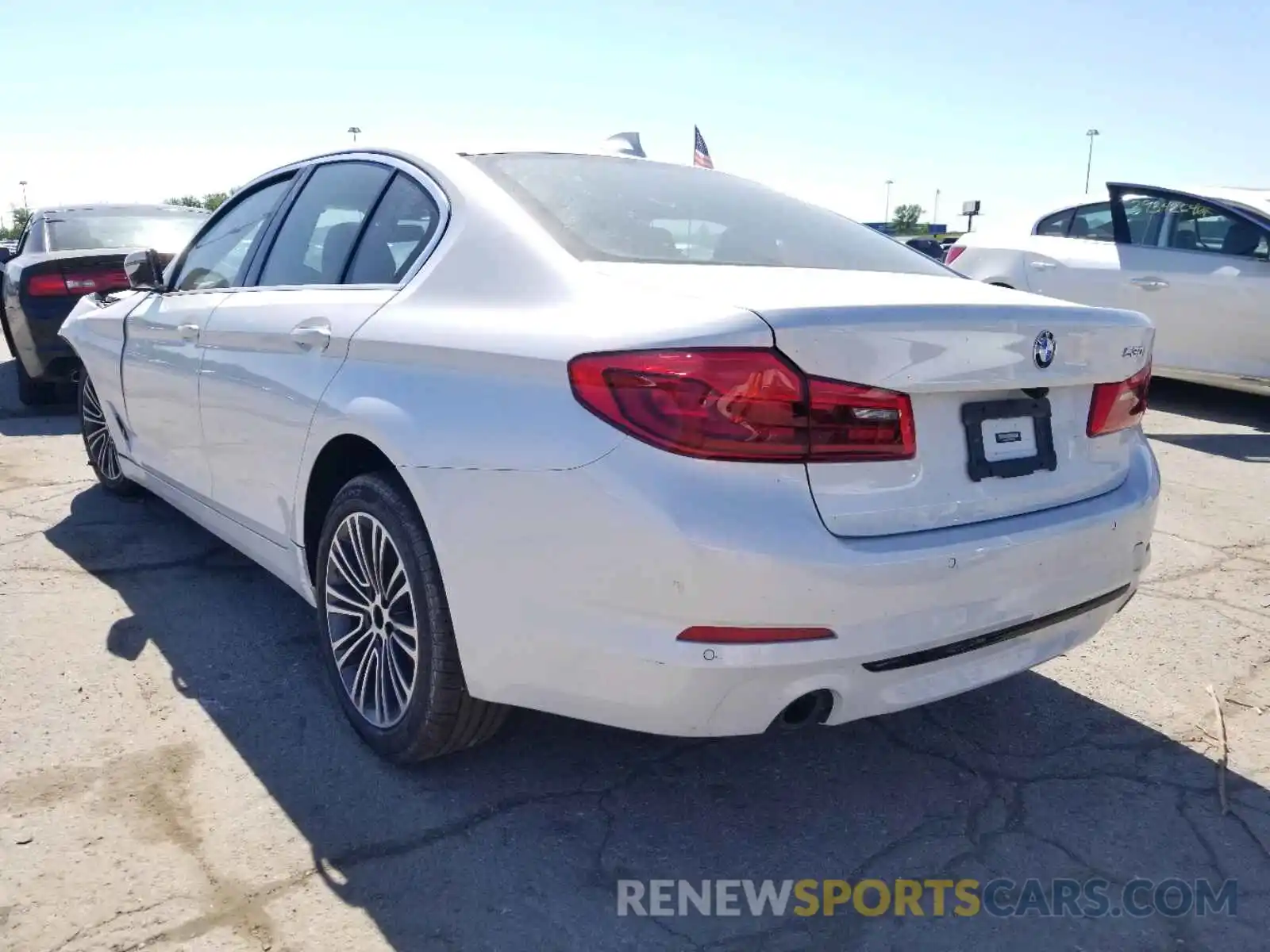 3 Photograph of a damaged car WBAJA5C59KBX87668 BMW 5 SERIES 2019