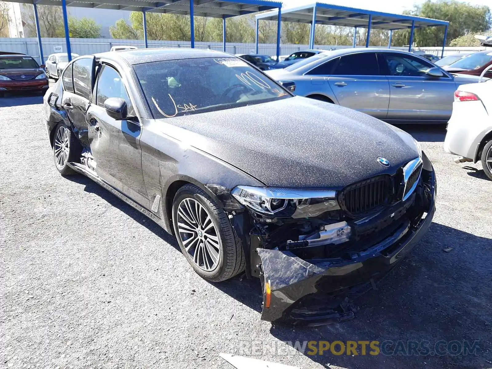 1 Photograph of a damaged car WBAJA5C59KG900604 BMW 5 SERIES 2019