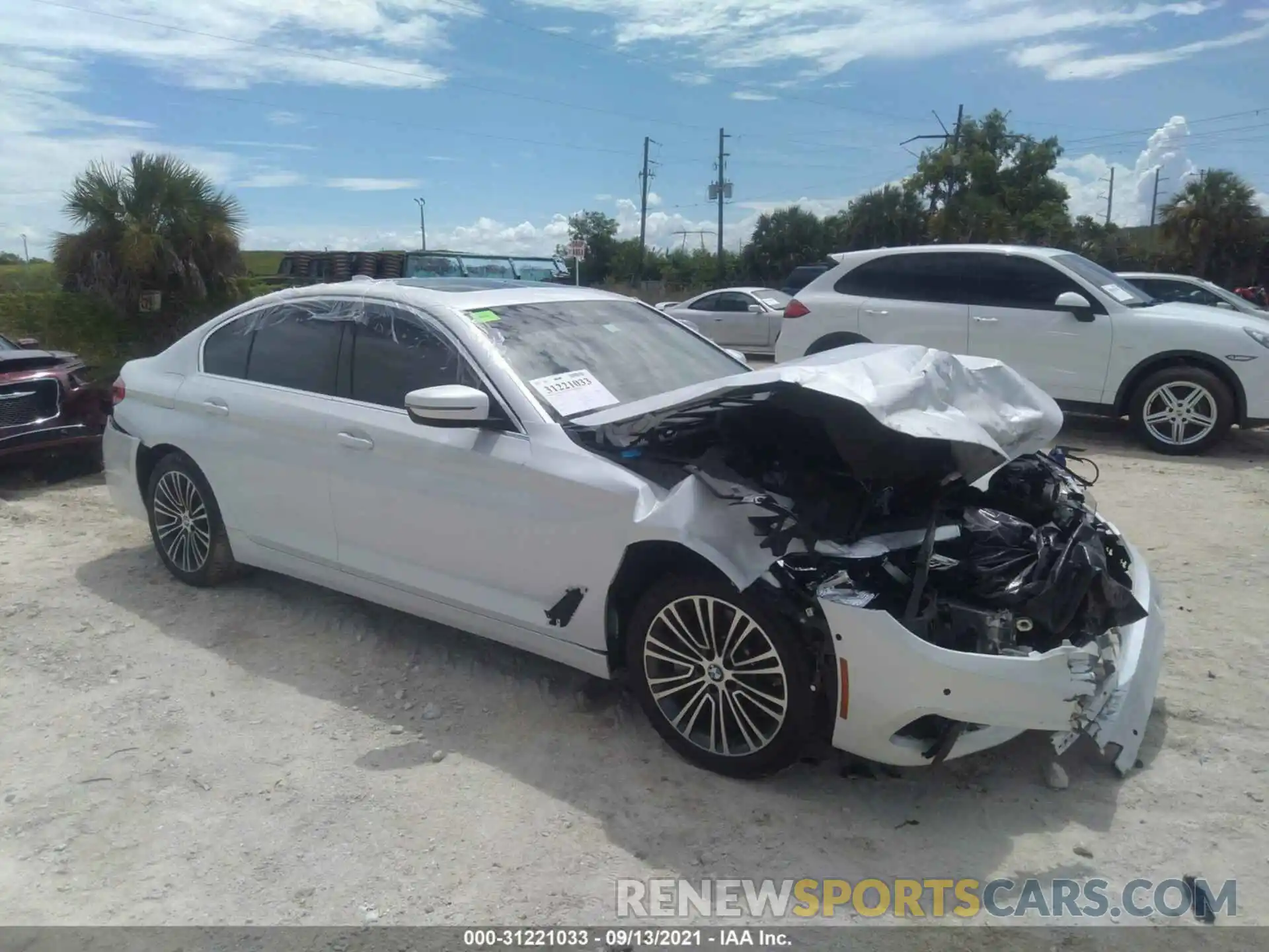 1 Photograph of a damaged car WBAJA5C59KG901204 BMW 5 SERIES 2019