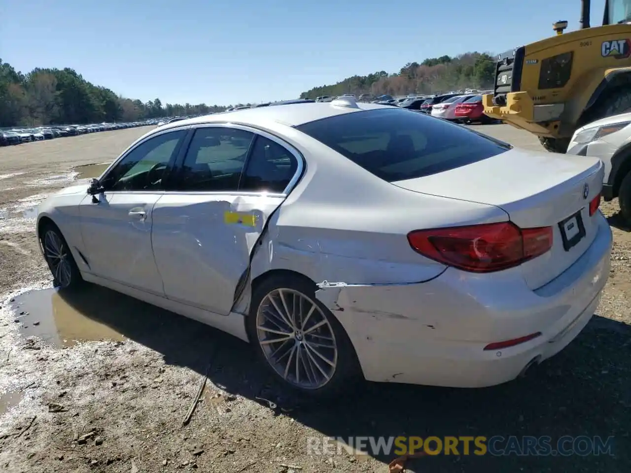 2 Photograph of a damaged car WBAJA5C59KWW02916 BMW 5 SERIES 2019