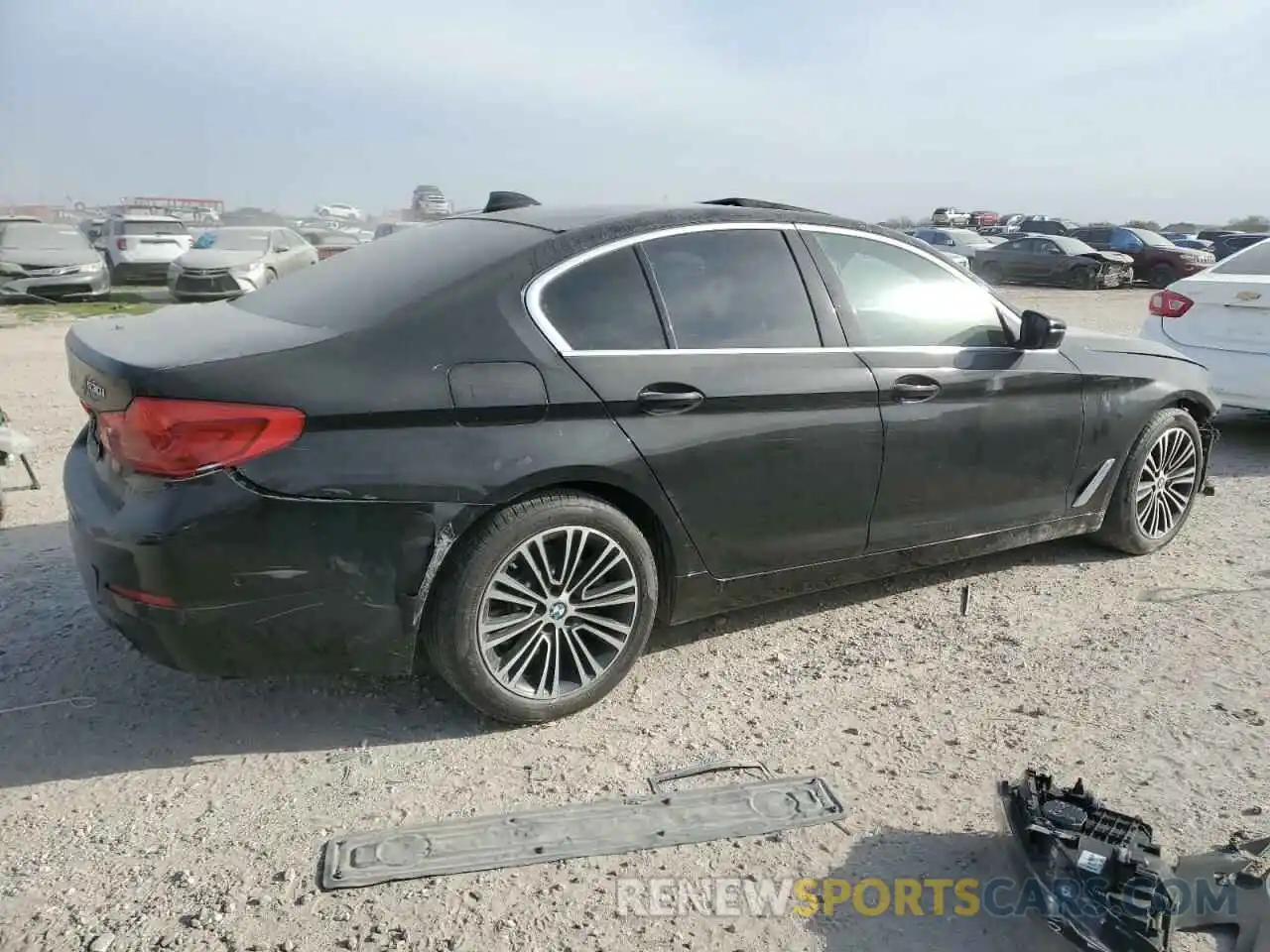 3 Photograph of a damaged car WBAJA5C59KWW04780 BMW 5 SERIES 2019