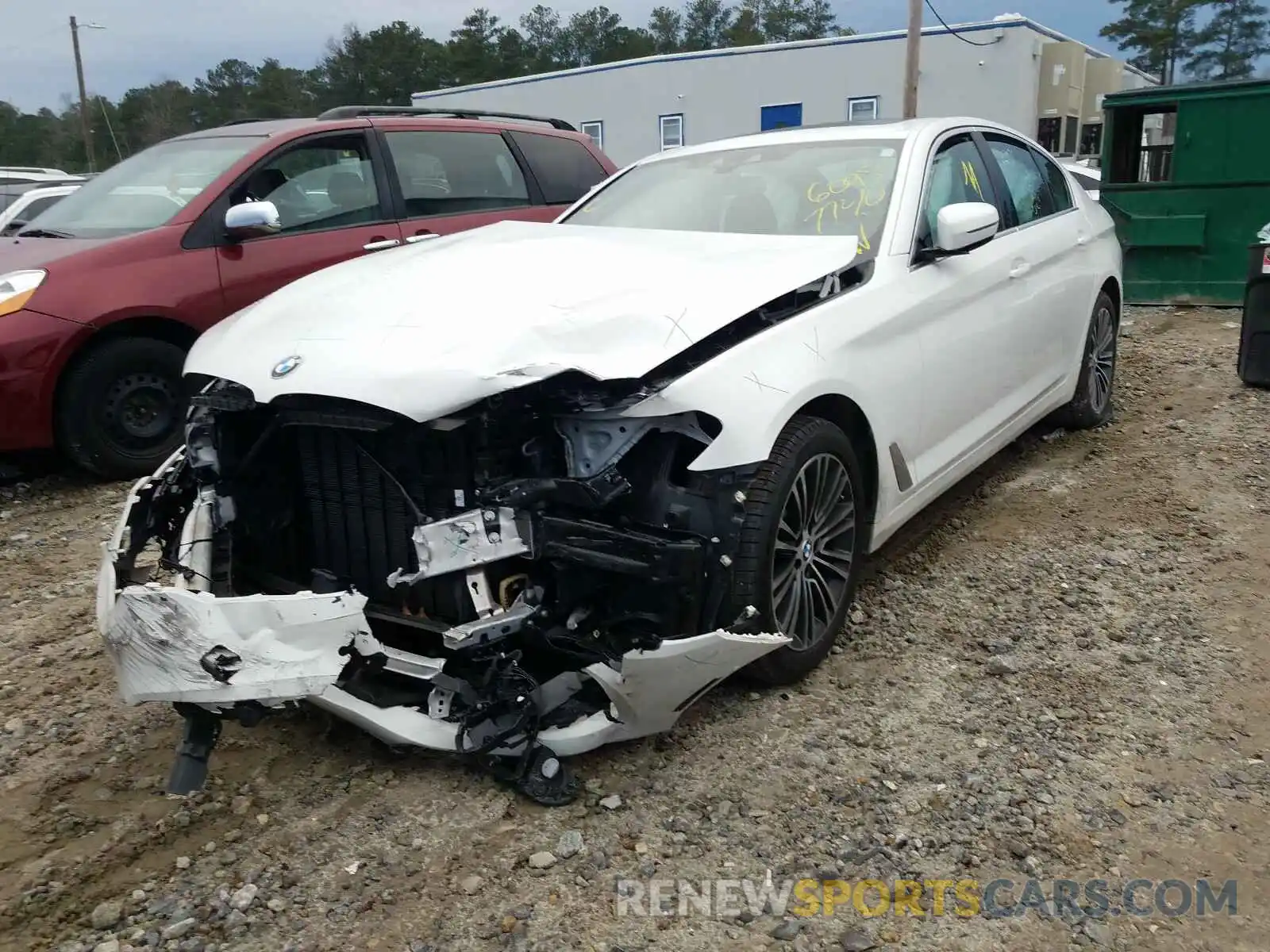 2 Photograph of a damaged car WBAJA5C59KWW12264 BMW 5 SERIES 2019