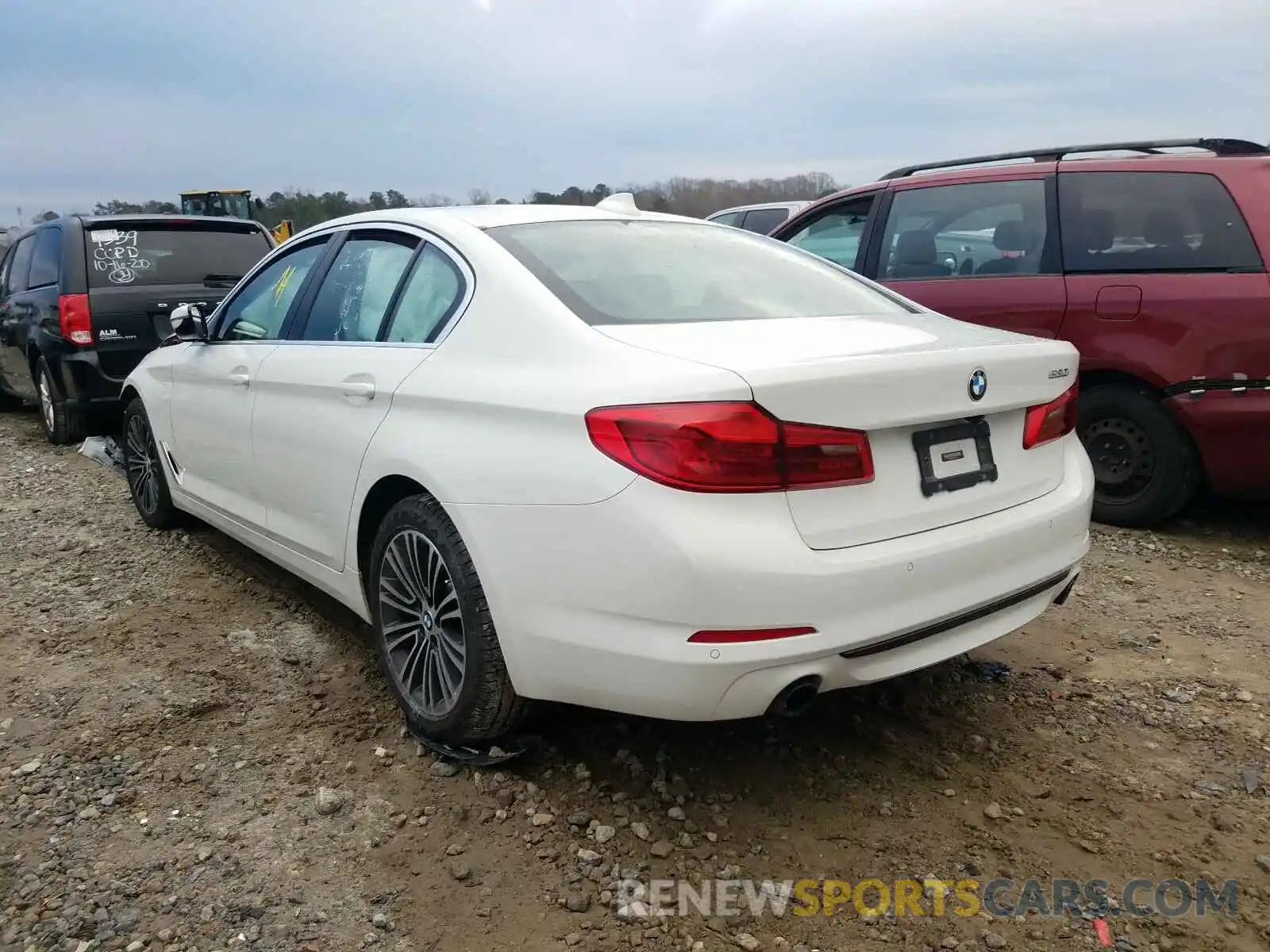 3 Photograph of a damaged car WBAJA5C59KWW12264 BMW 5 SERIES 2019