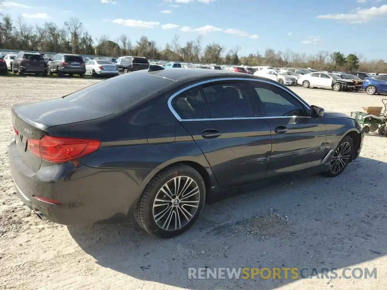 3 Photograph of a damaged car WBAJA5C59KWW30635 BMW 5 SERIES 2019