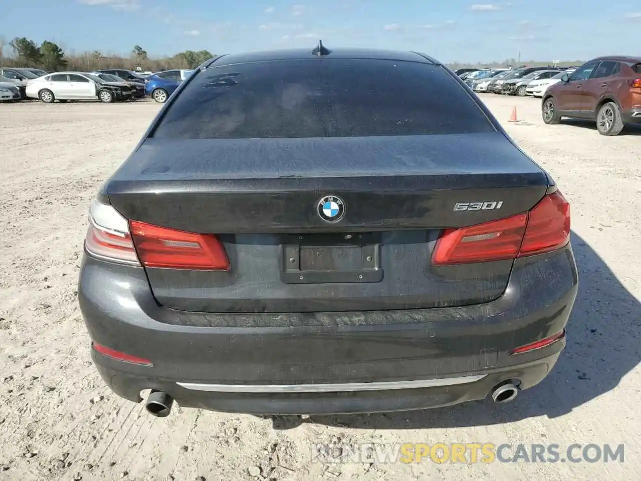 6 Photograph of a damaged car WBAJA5C59KWW30635 BMW 5 SERIES 2019