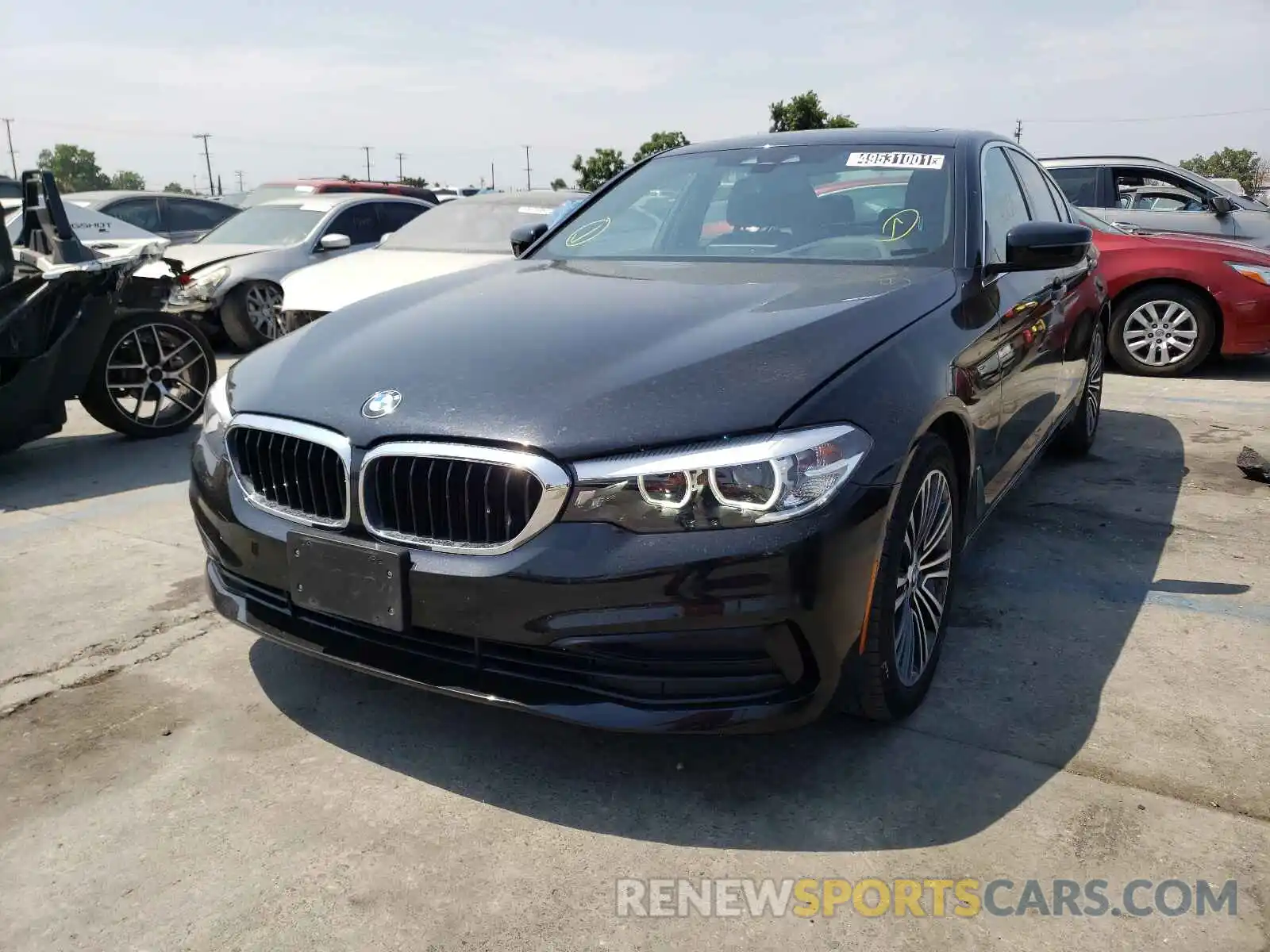 2 Photograph of a damaged car WBAJA5C59KWW49458 BMW 5 SERIES 2019