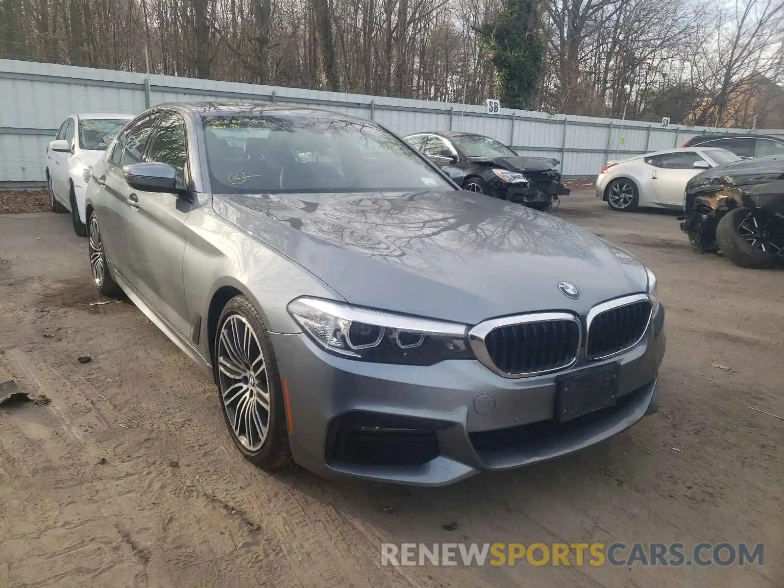 1 Photograph of a damaged car WBAJA5C5XKBX46627 BMW 5 SERIES 2019