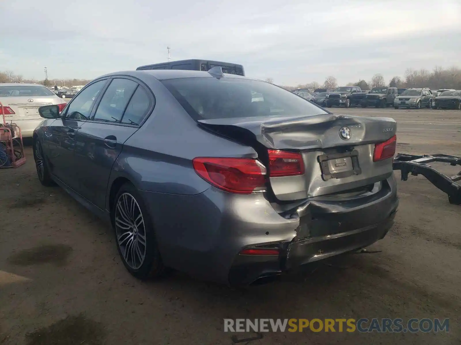 3 Photograph of a damaged car WBAJA5C5XKBX46627 BMW 5 SERIES 2019