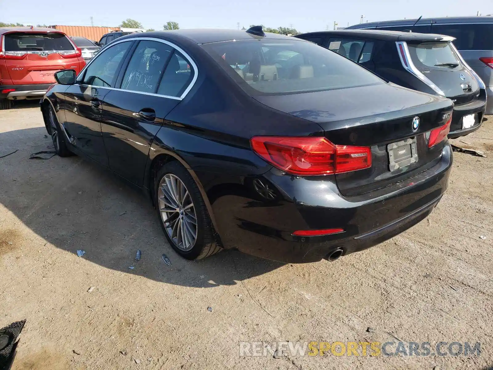 3 Photograph of a damaged car WBAJA5C5XKBX87081 BMW 5 SERIES 2019