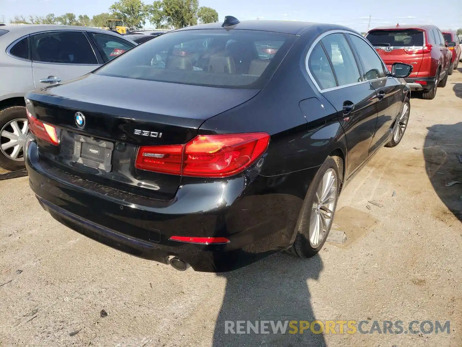 4 Photograph of a damaged car WBAJA5C5XKBX87081 BMW 5 SERIES 2019