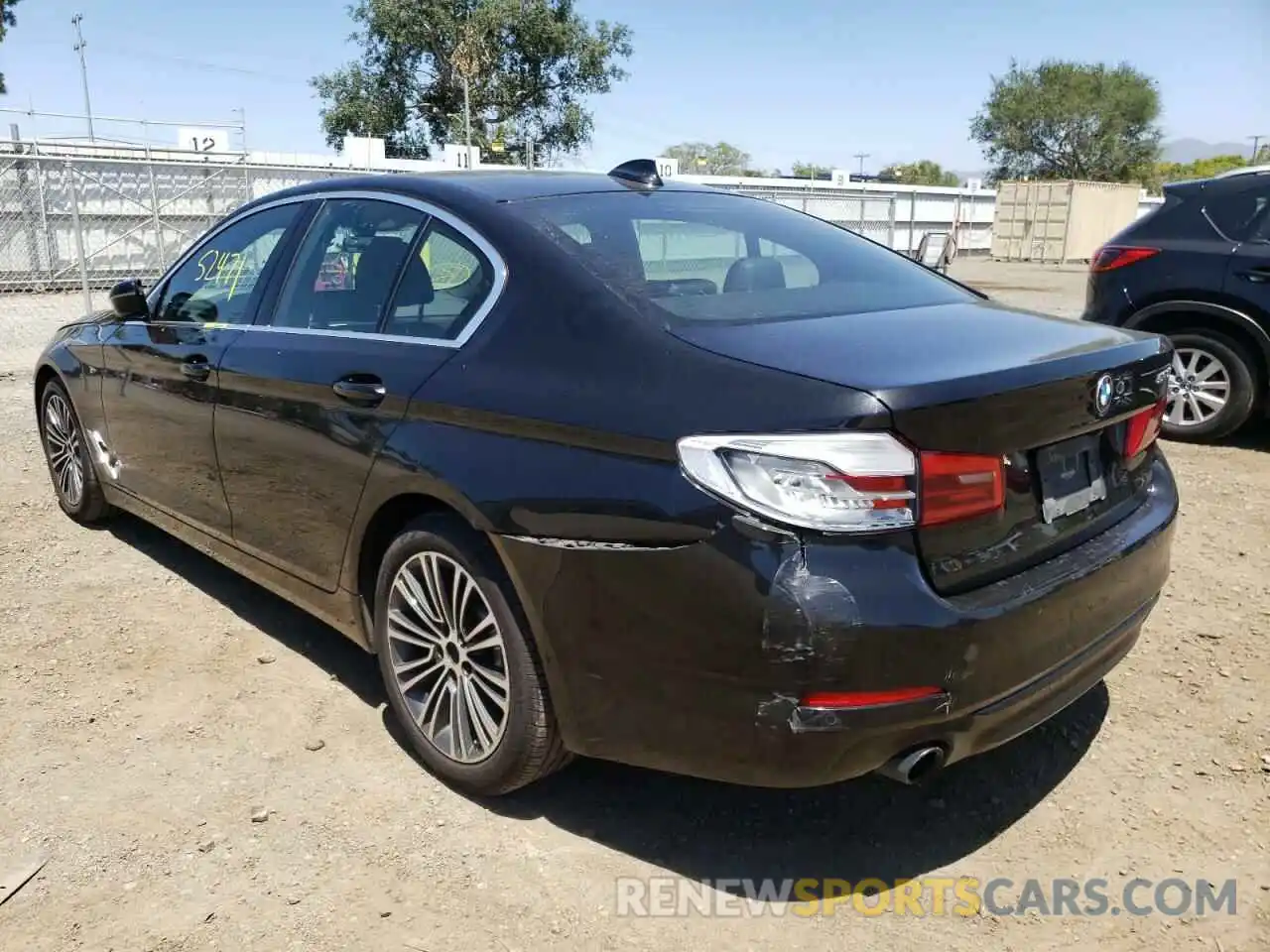 3 Photograph of a damaged car WBAJA5C5XKBX87503 BMW 5 SERIES 2019