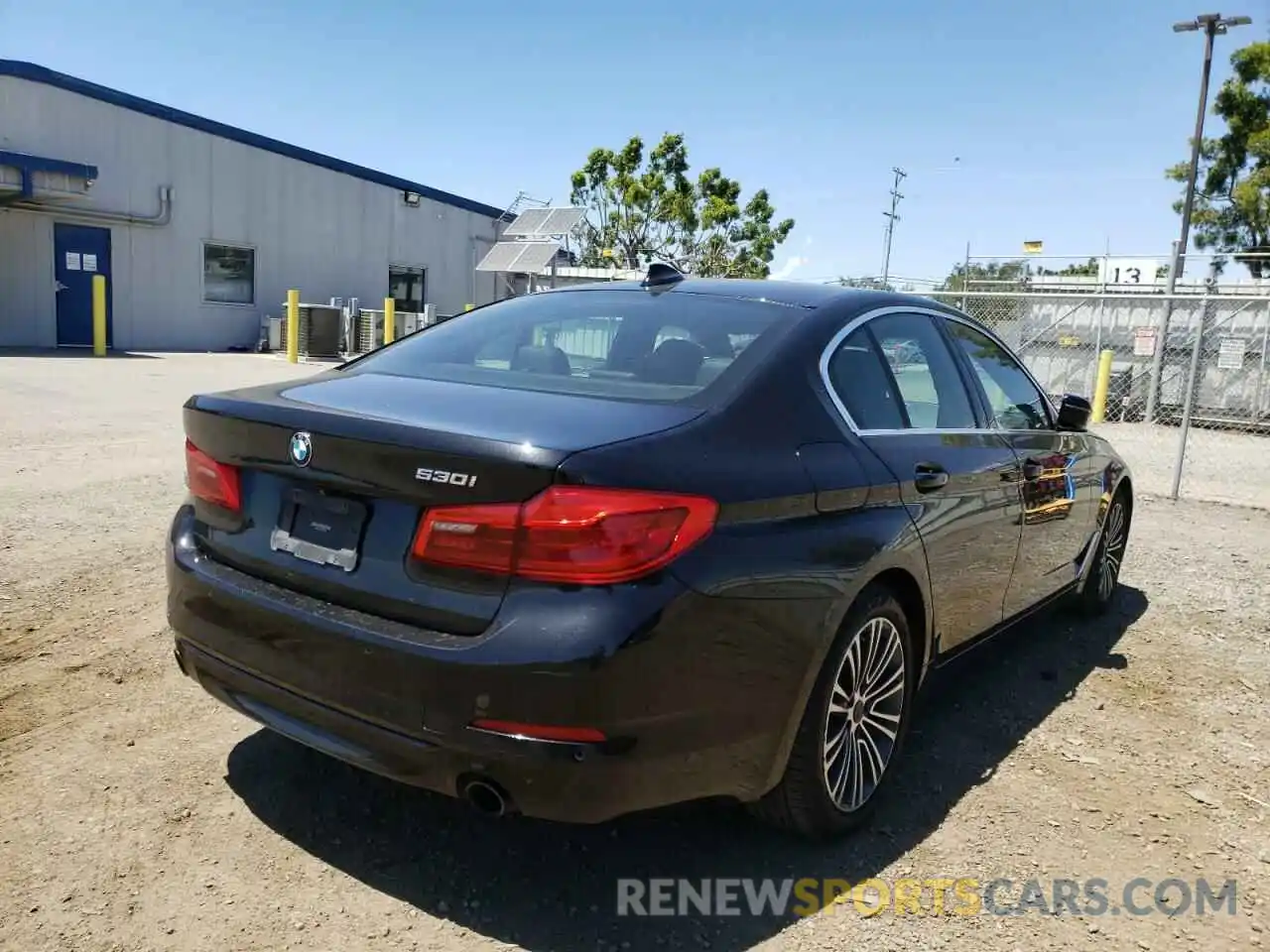 4 Photograph of a damaged car WBAJA5C5XKBX87503 BMW 5 SERIES 2019