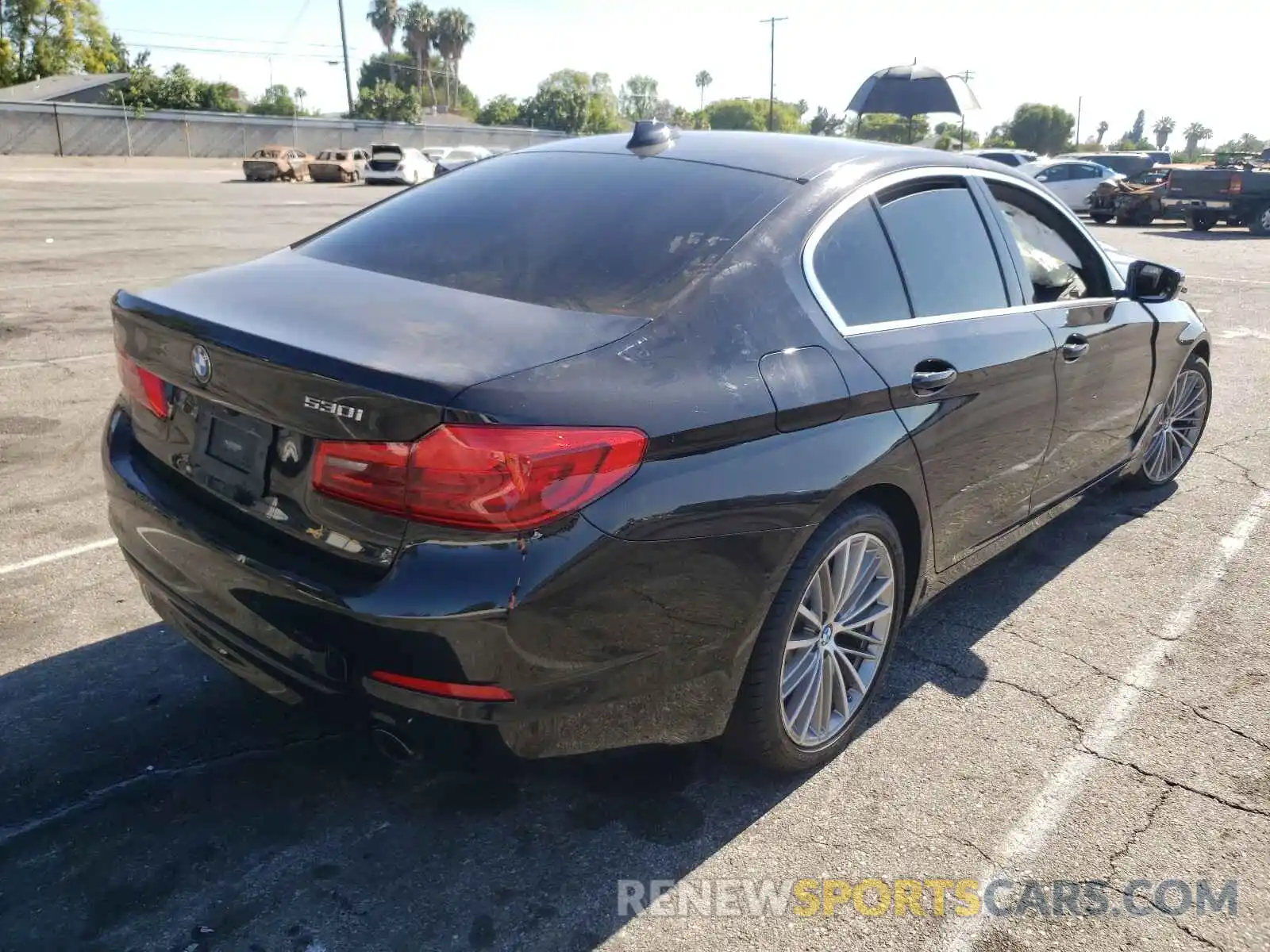 4 Photograph of a damaged car WBAJA5C5XKBX87792 BMW 5 SERIES 2019