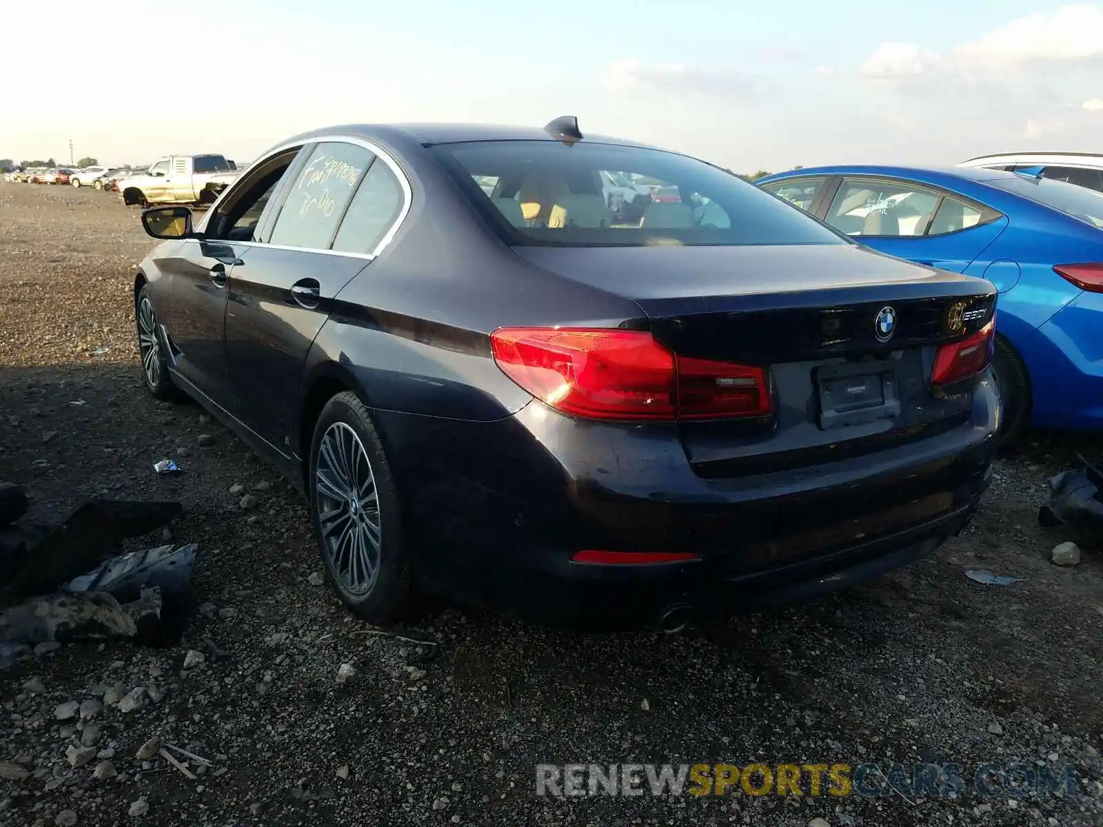 3 Photograph of a damaged car WBAJA5C5XKBX88022 BMW 5 SERIES 2019