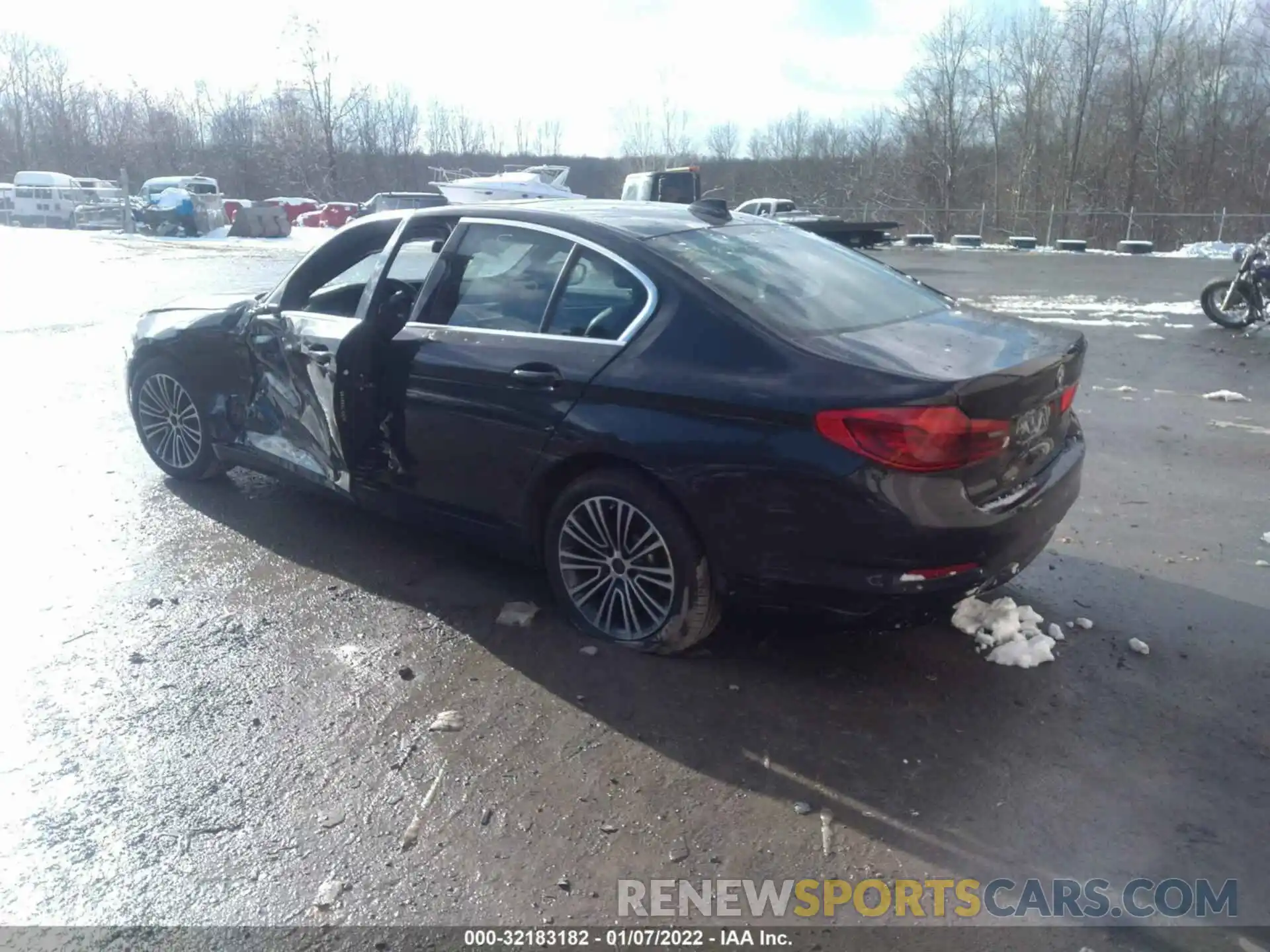 3 Photograph of a damaged car WBAJA5C5XKBX88215 BMW 5 SERIES 2019