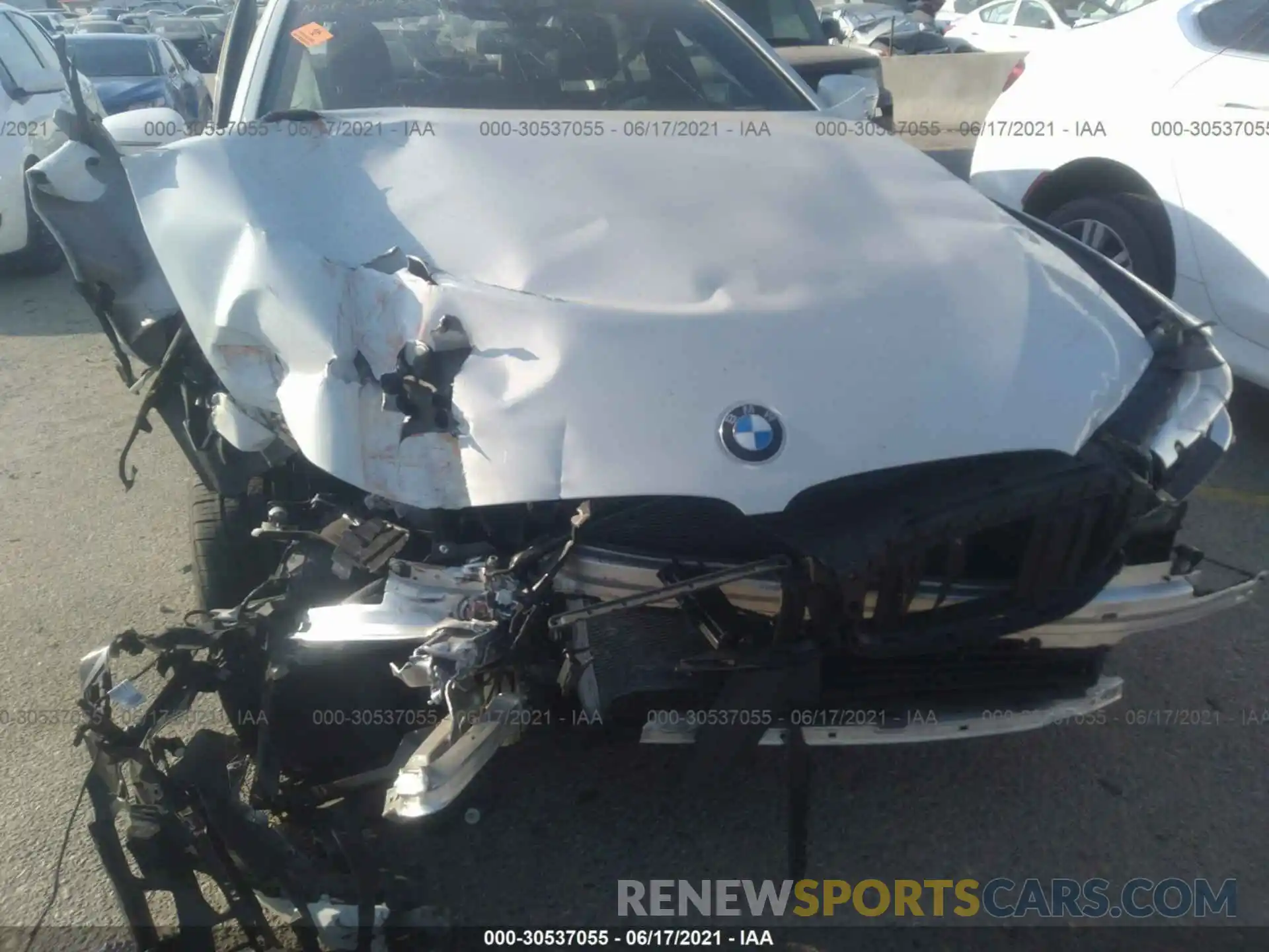 6 Photograph of a damaged car WBAJA5C5XKWA58087 BMW 5 SERIES 2019