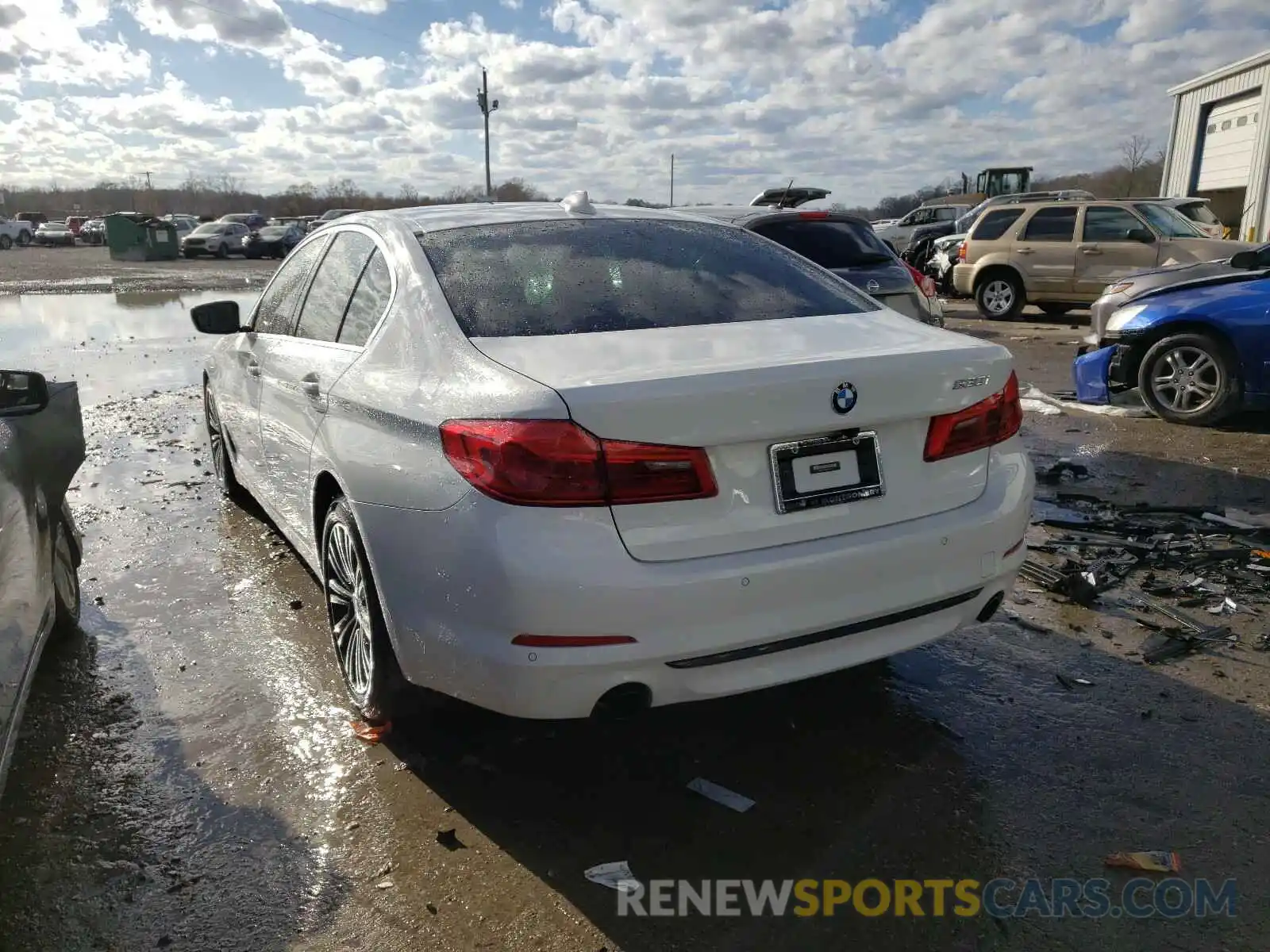 3 Photograph of a damaged car WBAJA5C5XKWW04125 BMW 5 SERIES 2019