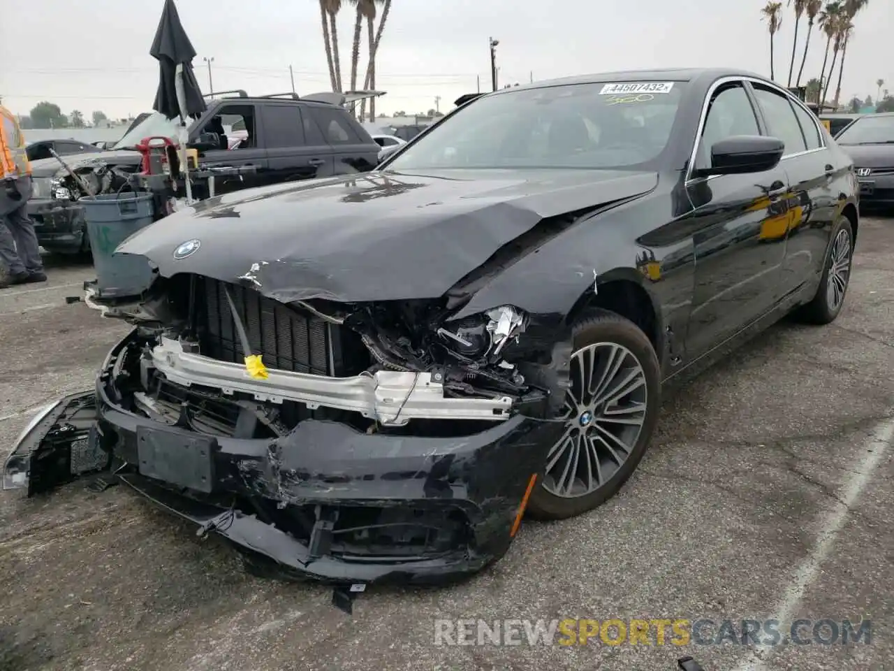 2 Photograph of a damaged car WBAJA5C5XKWW20079 BMW 5 SERIES 2019