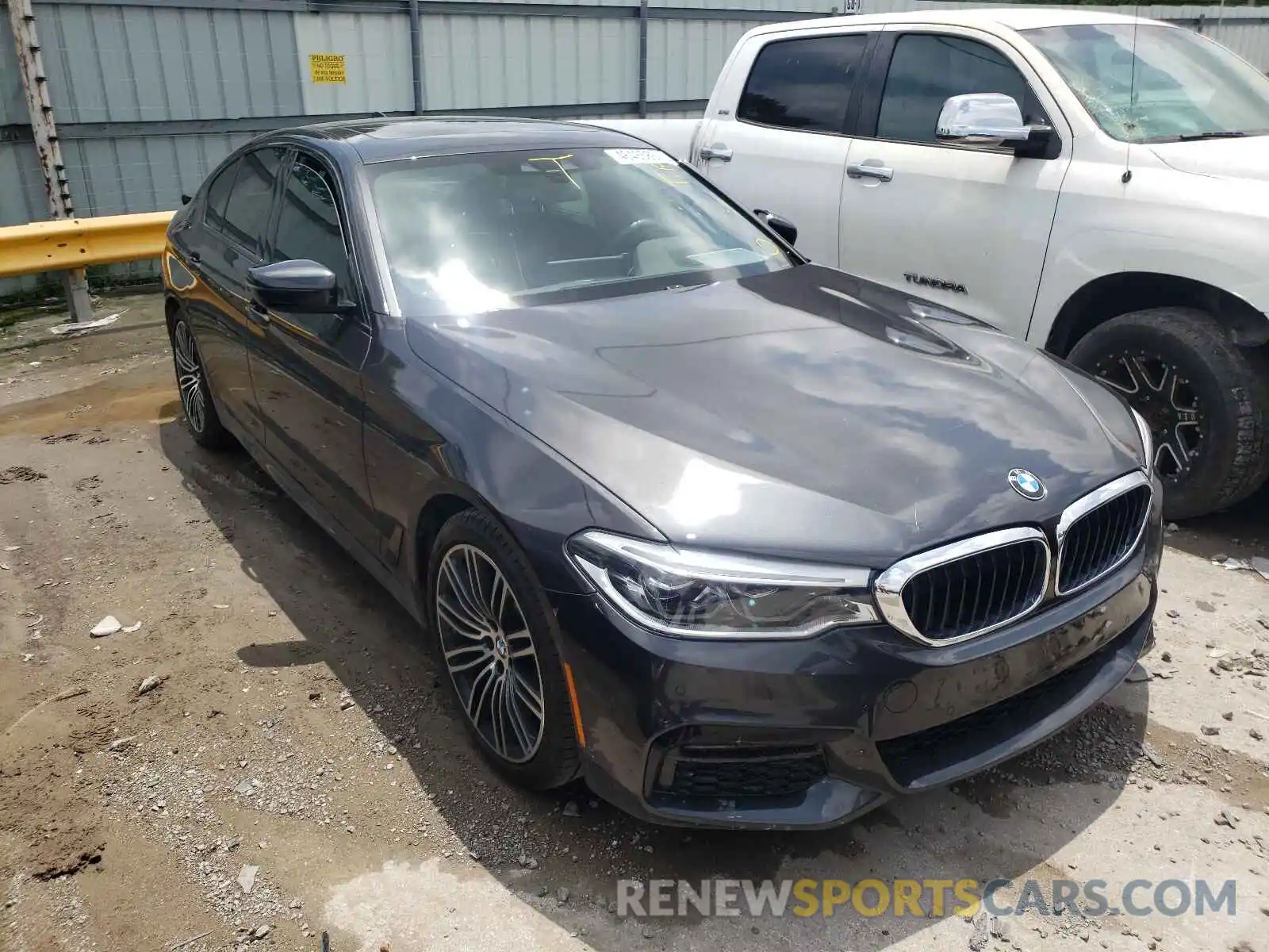 1 Photograph of a damaged car WBAJA5C5XKWW26027 BMW 5 SERIES 2019